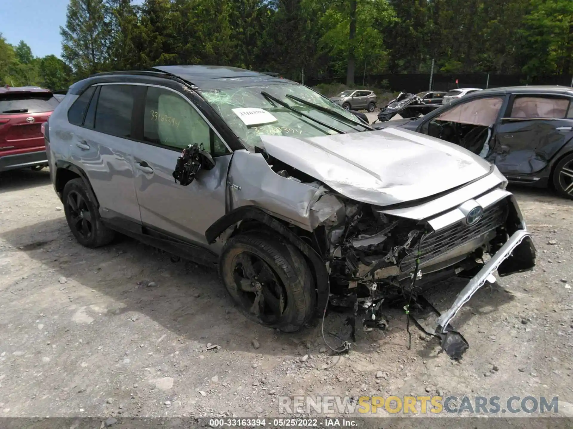 1 Фотография поврежденного автомобиля JTMEWRFV7KD523832 TOYOTA RAV4 2019