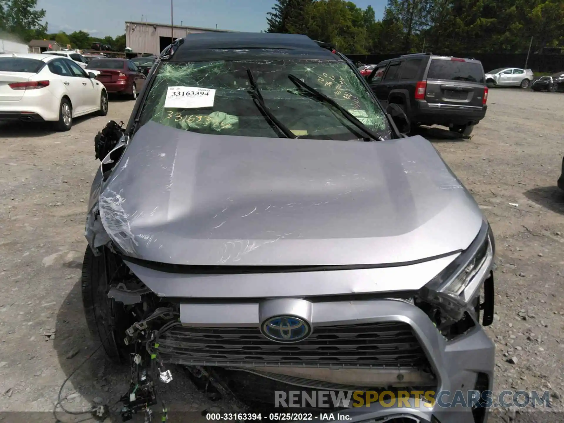 6 Photograph of a damaged car JTMEWRFV7KD523832 TOYOTA RAV4 2019