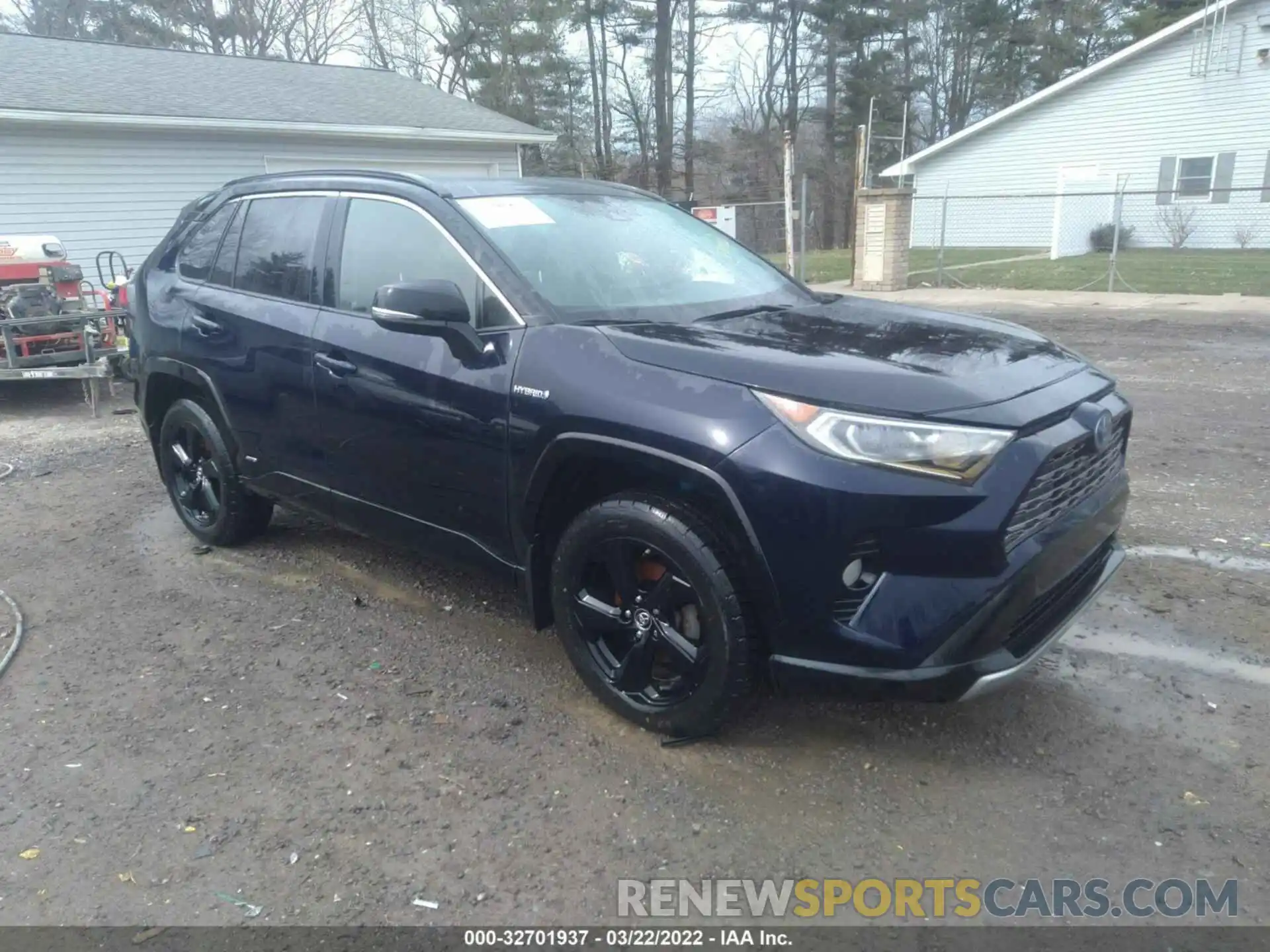 1 Photograph of a damaged car JTMEWRFV7KJ024207 TOYOTA RAV4 2019