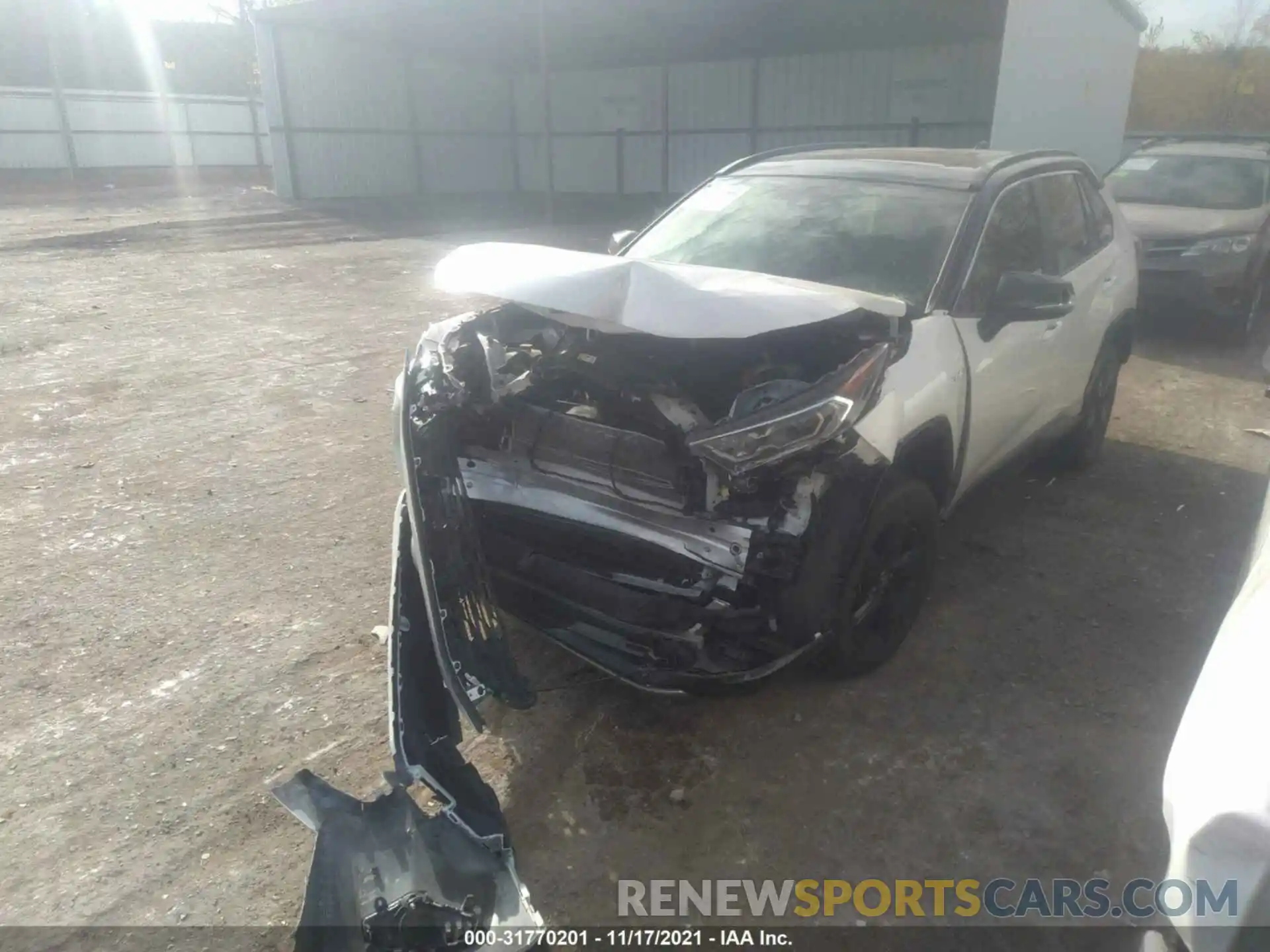 2 Photograph of a damaged car JTMEWRFV8KD509549 TOYOTA RAV4 2019