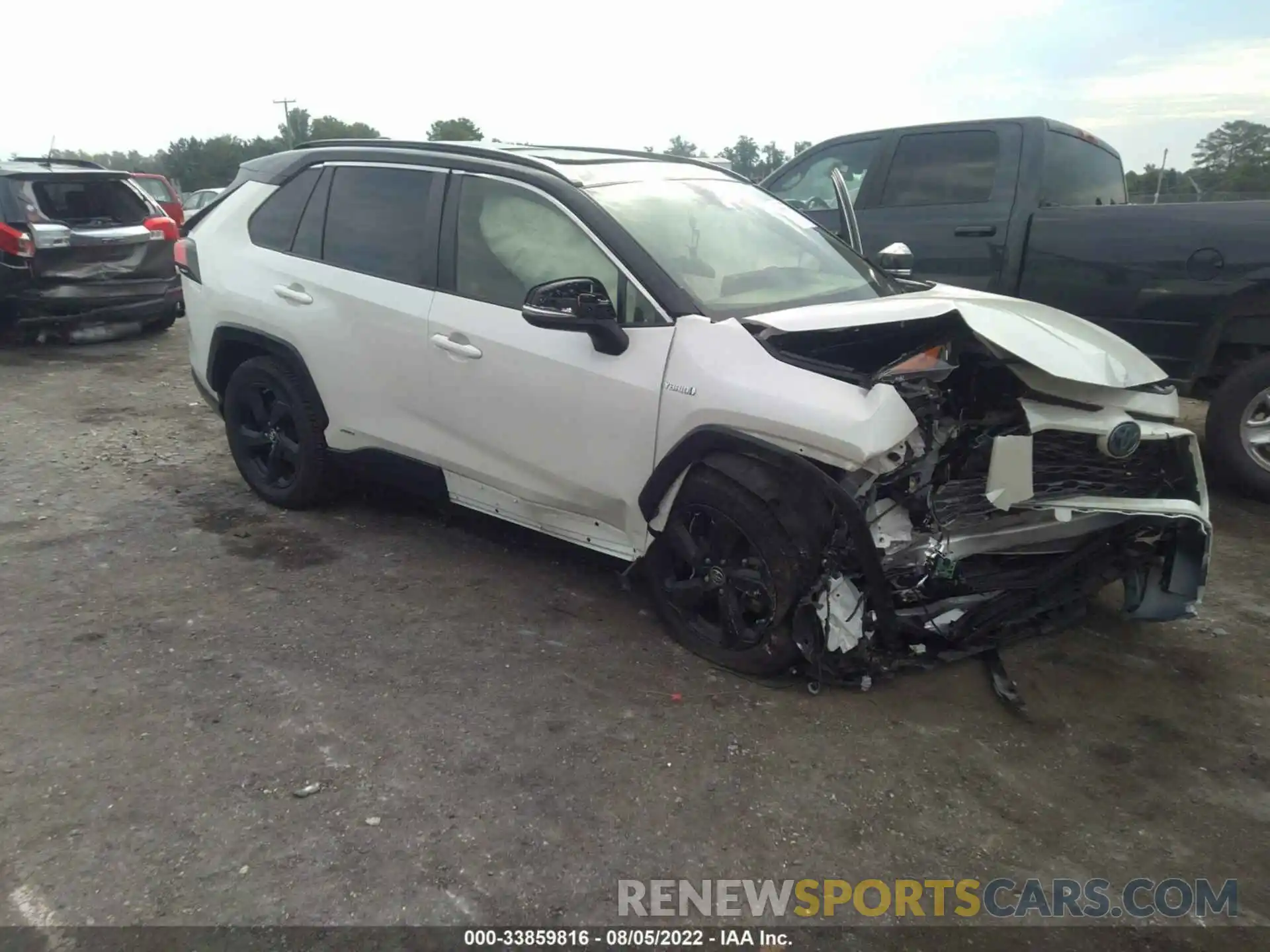 1 Фотография поврежденного автомобиля JTMEWRFV8KD510619 TOYOTA RAV4 2019