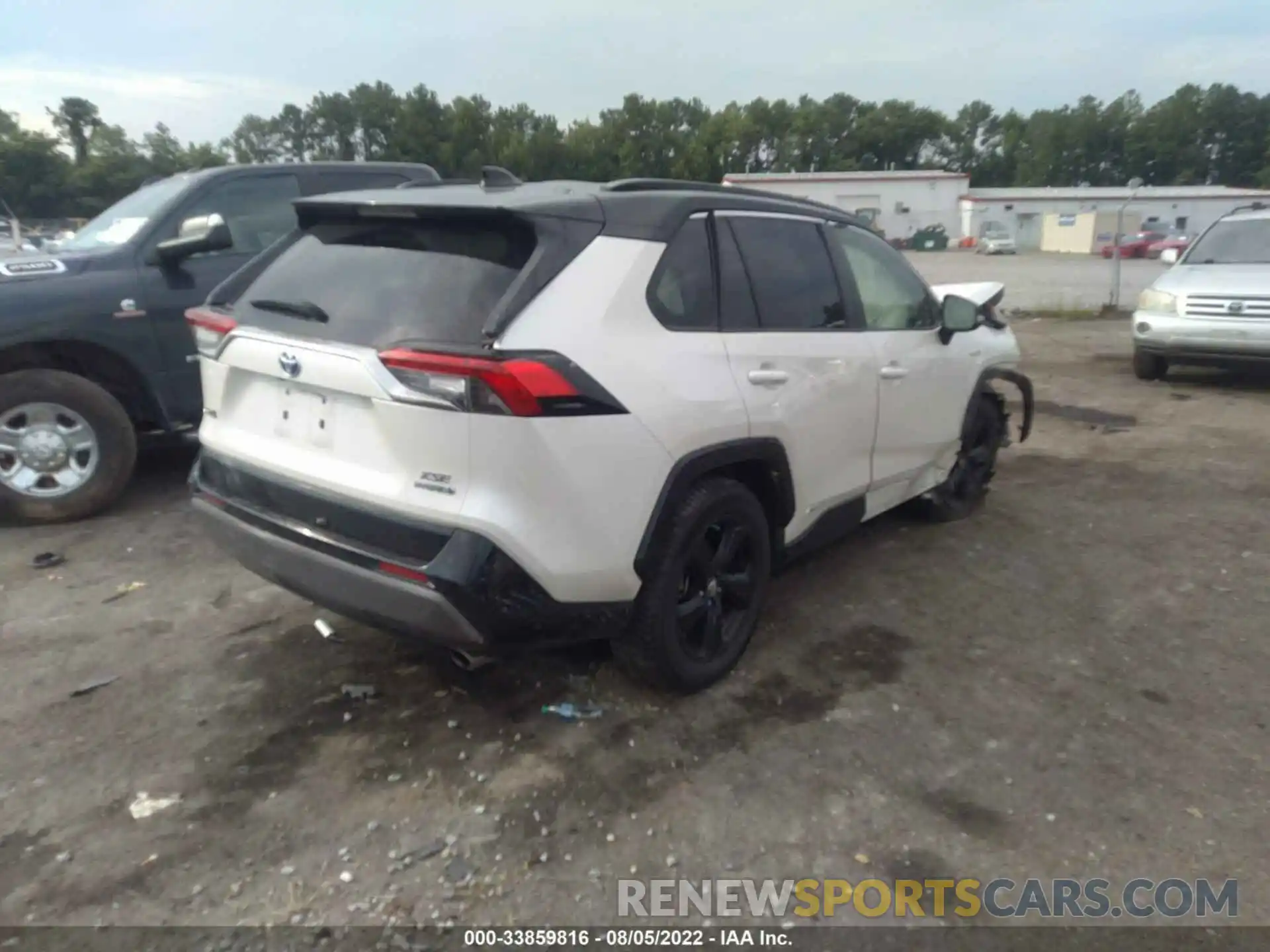 4 Фотография поврежденного автомобиля JTMEWRFV8KD510619 TOYOTA RAV4 2019