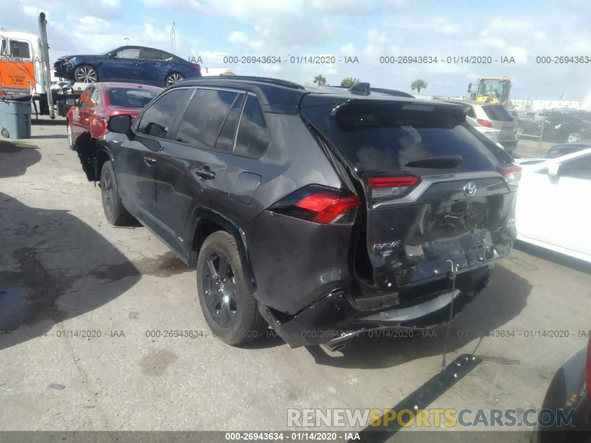 3 Photograph of a damaged car JTMEWRFV8KD514976 TOYOTA RAV4 2019