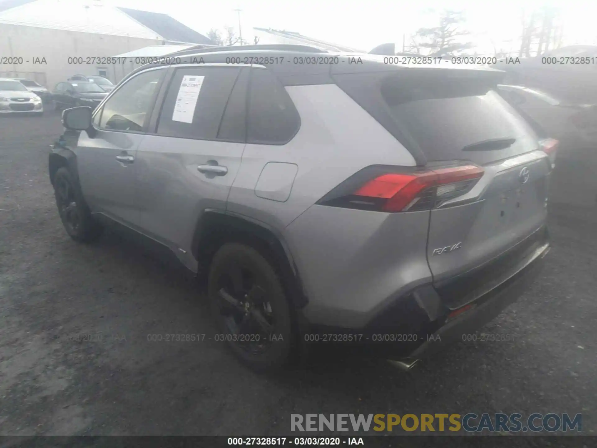 3 Фотография поврежденного автомобиля JTMEWRFV8KD515139 TOYOTA RAV4 2019