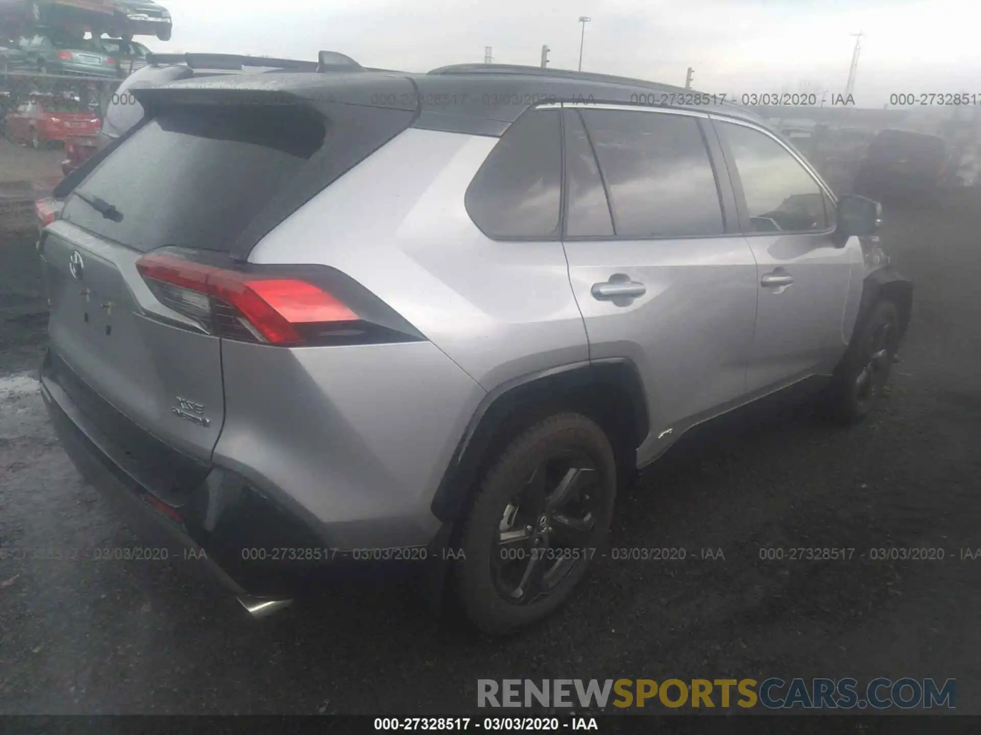 4 Photograph of a damaged car JTMEWRFV8KD515139 TOYOTA RAV4 2019