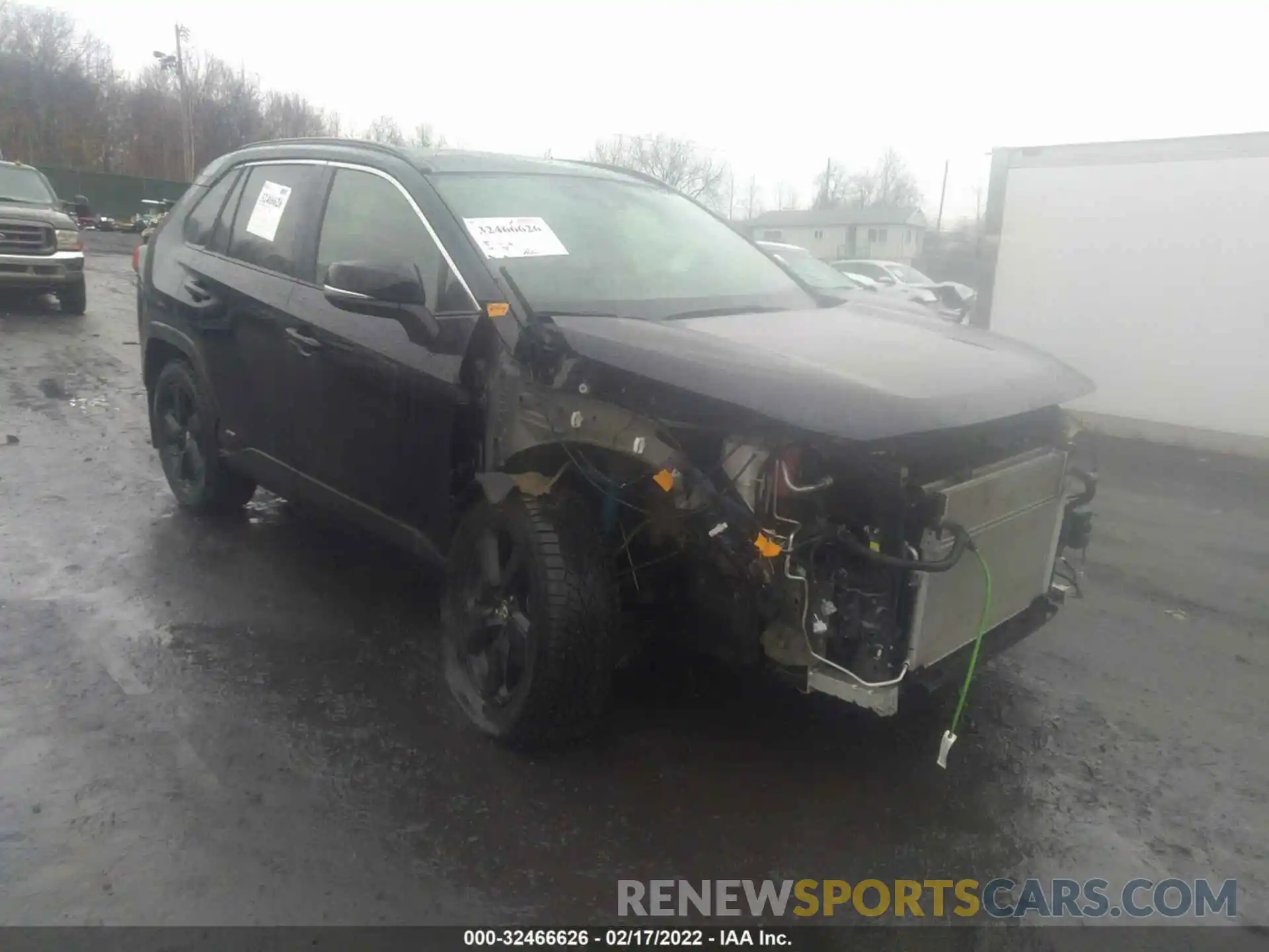 1 Photograph of a damaged car JTMEWRFV8KD516890 TOYOTA RAV4 2019