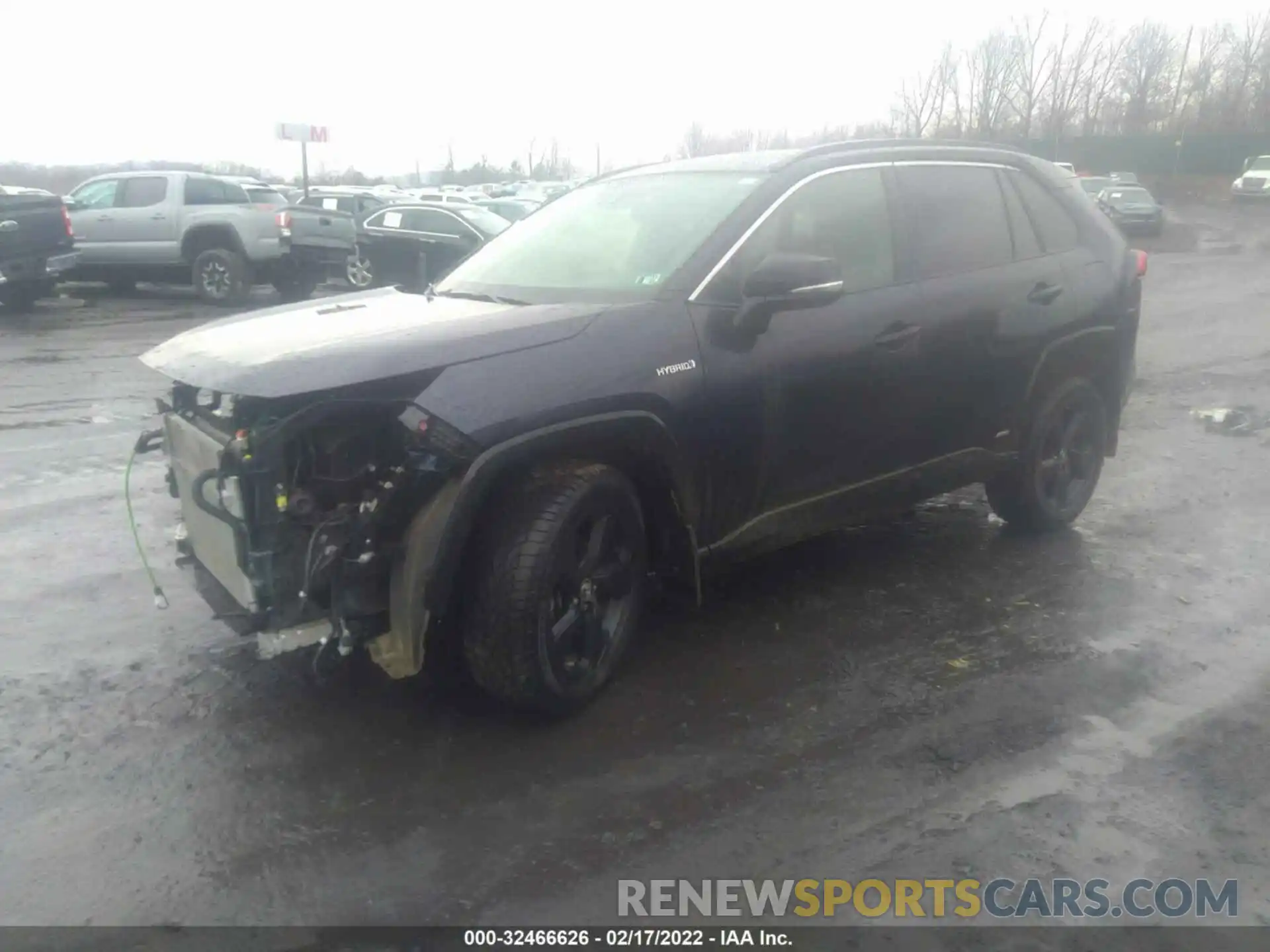 2 Photograph of a damaged car JTMEWRFV8KD516890 TOYOTA RAV4 2019