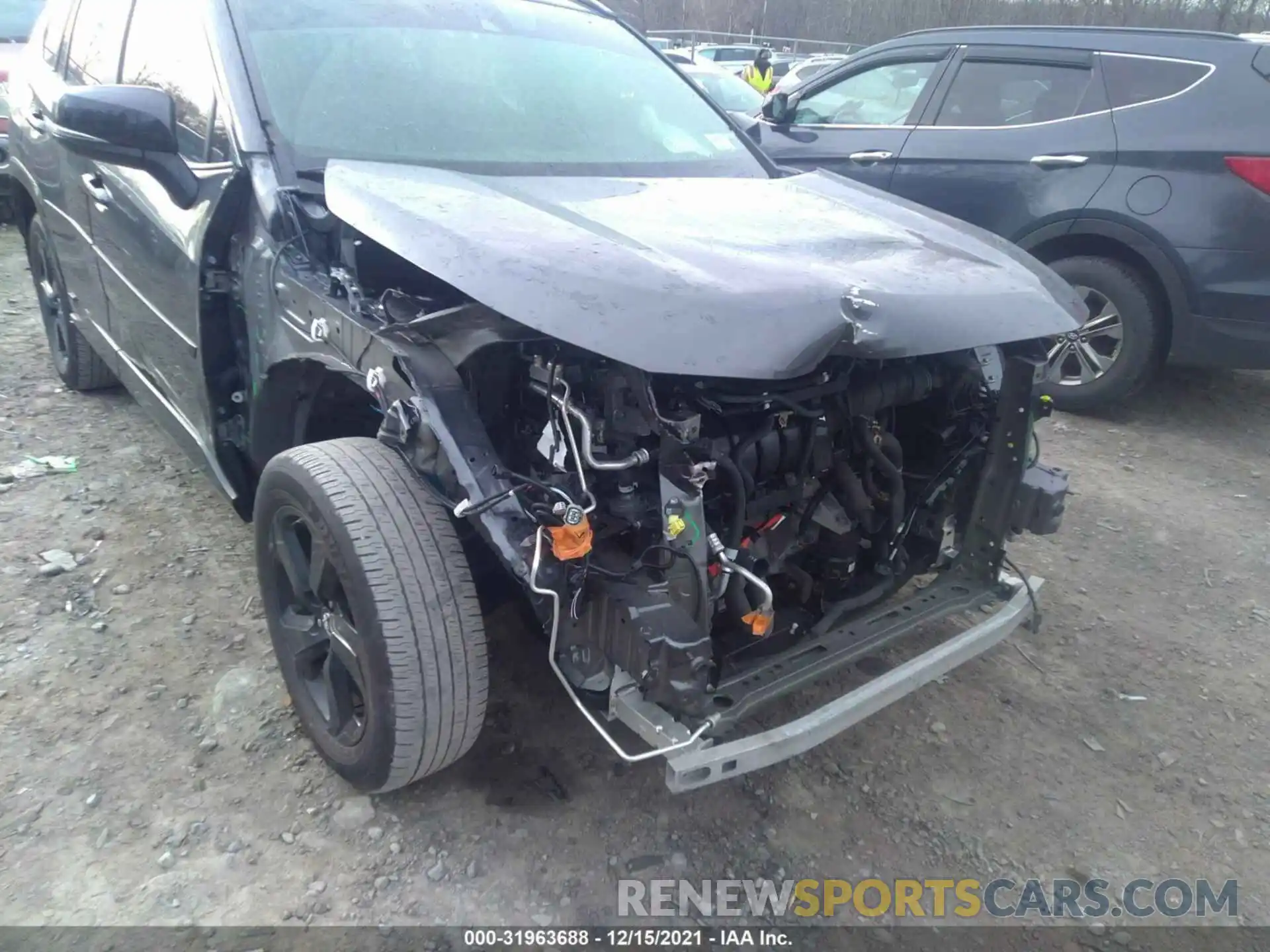 6 Photograph of a damaged car JTMEWRFV8KD518624 TOYOTA RAV4 2019