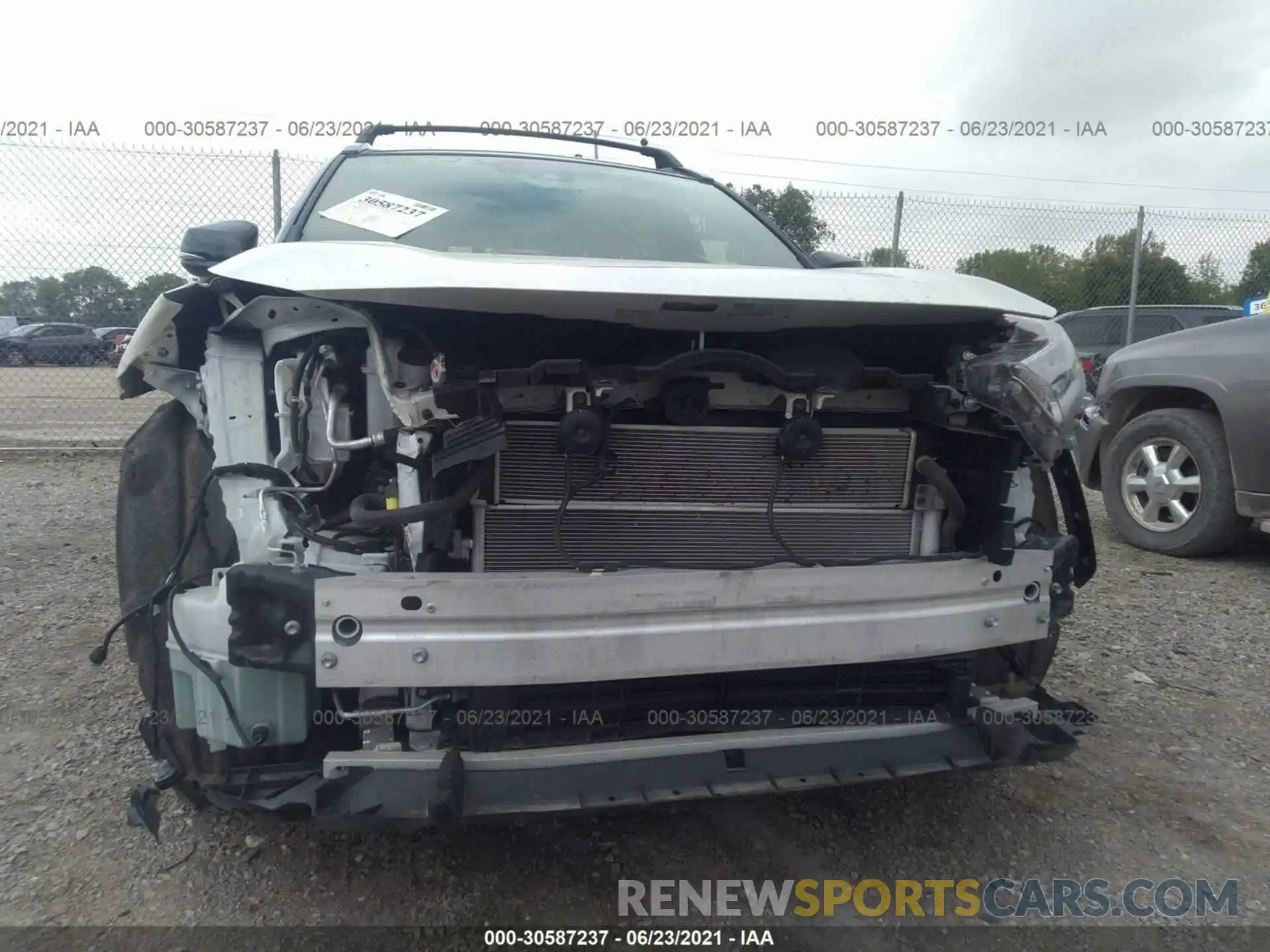 6 Photograph of a damaged car JTMEWRFV8KD521006 TOYOTA RAV4 2019