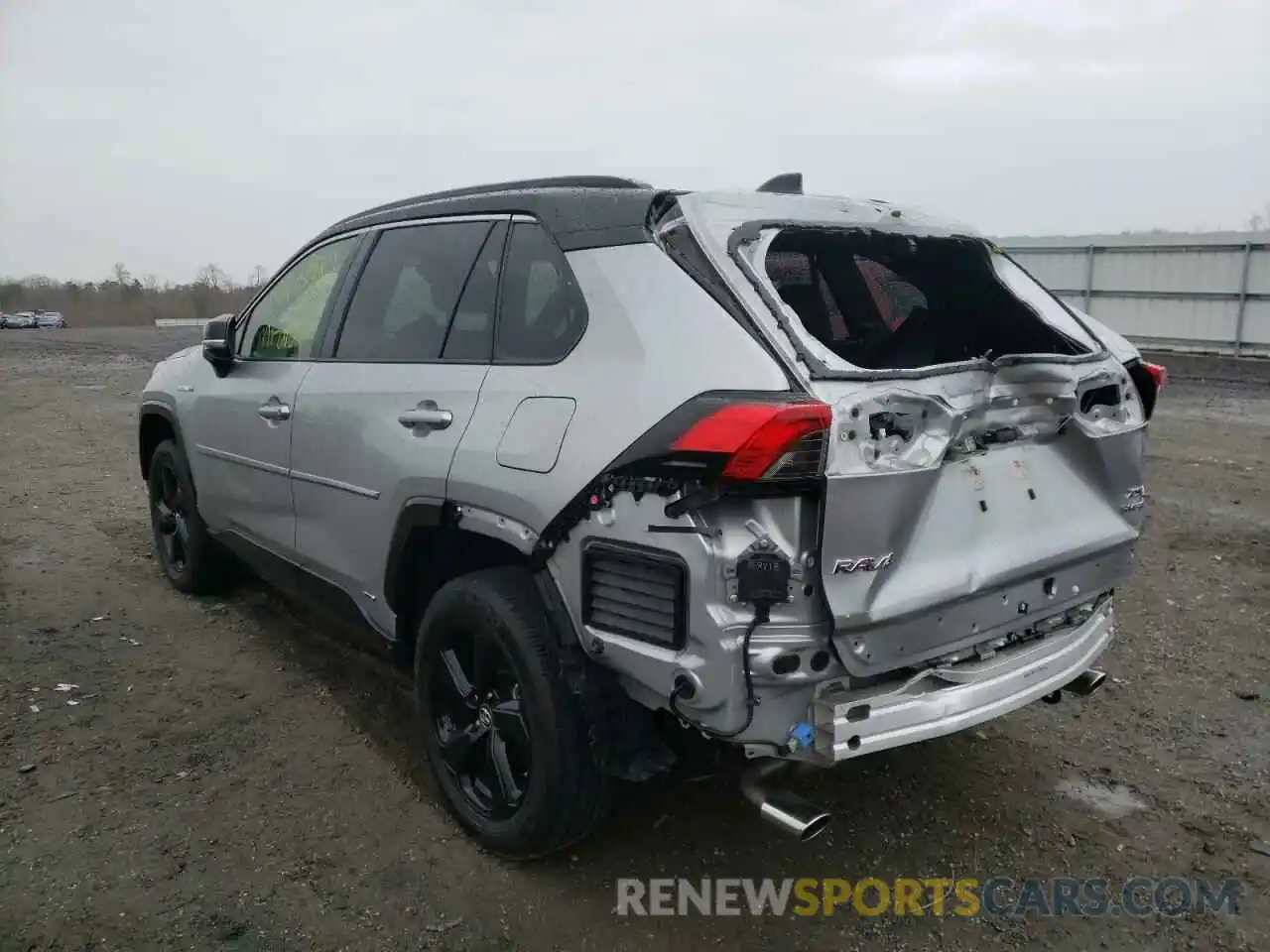 3 Фотография поврежденного автомобиля JTMEWRFV8KJ009781 TOYOTA RAV4 2019