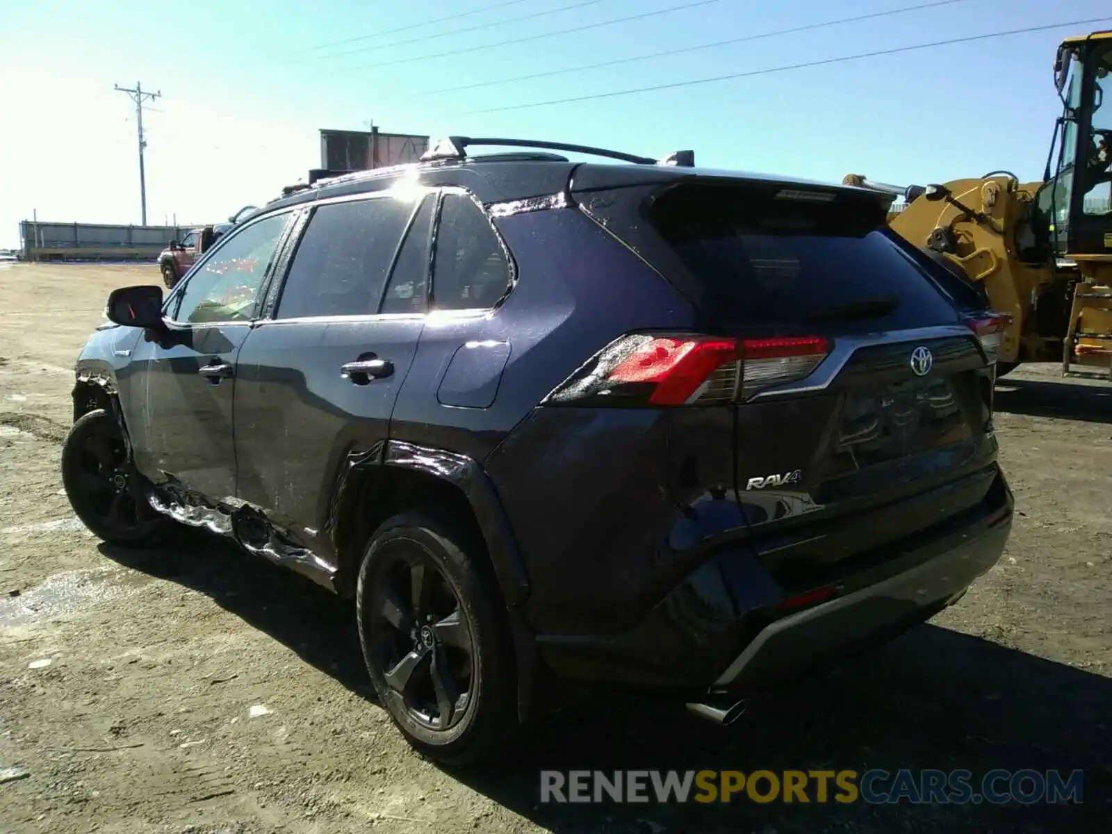 3 Photograph of a damaged car JTMEWRFV9KD506322 TOYOTA RAV4 2019