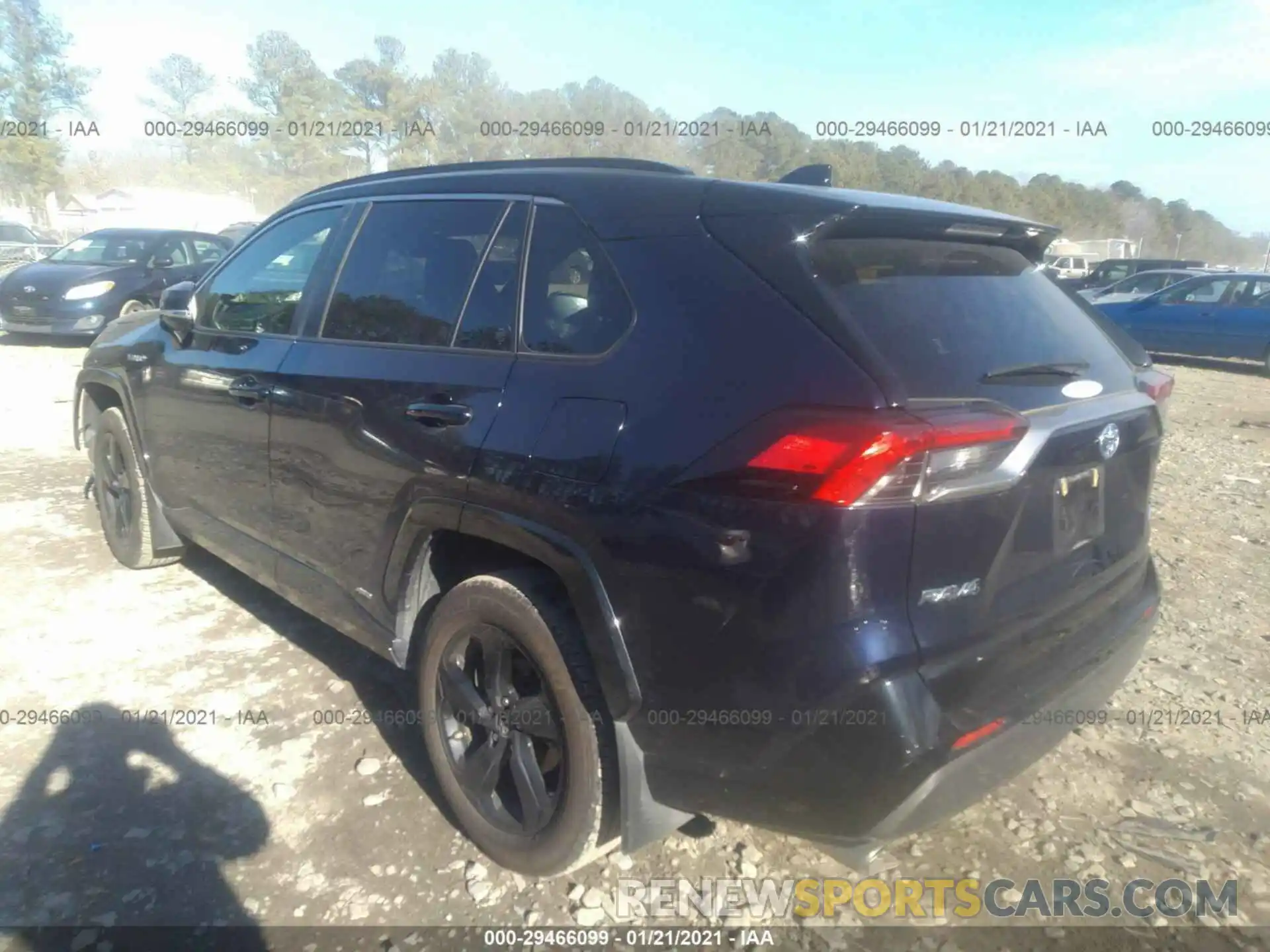 3 Photograph of a damaged car JTMEWRFV9KJ002693 TOYOTA RAV4 2019