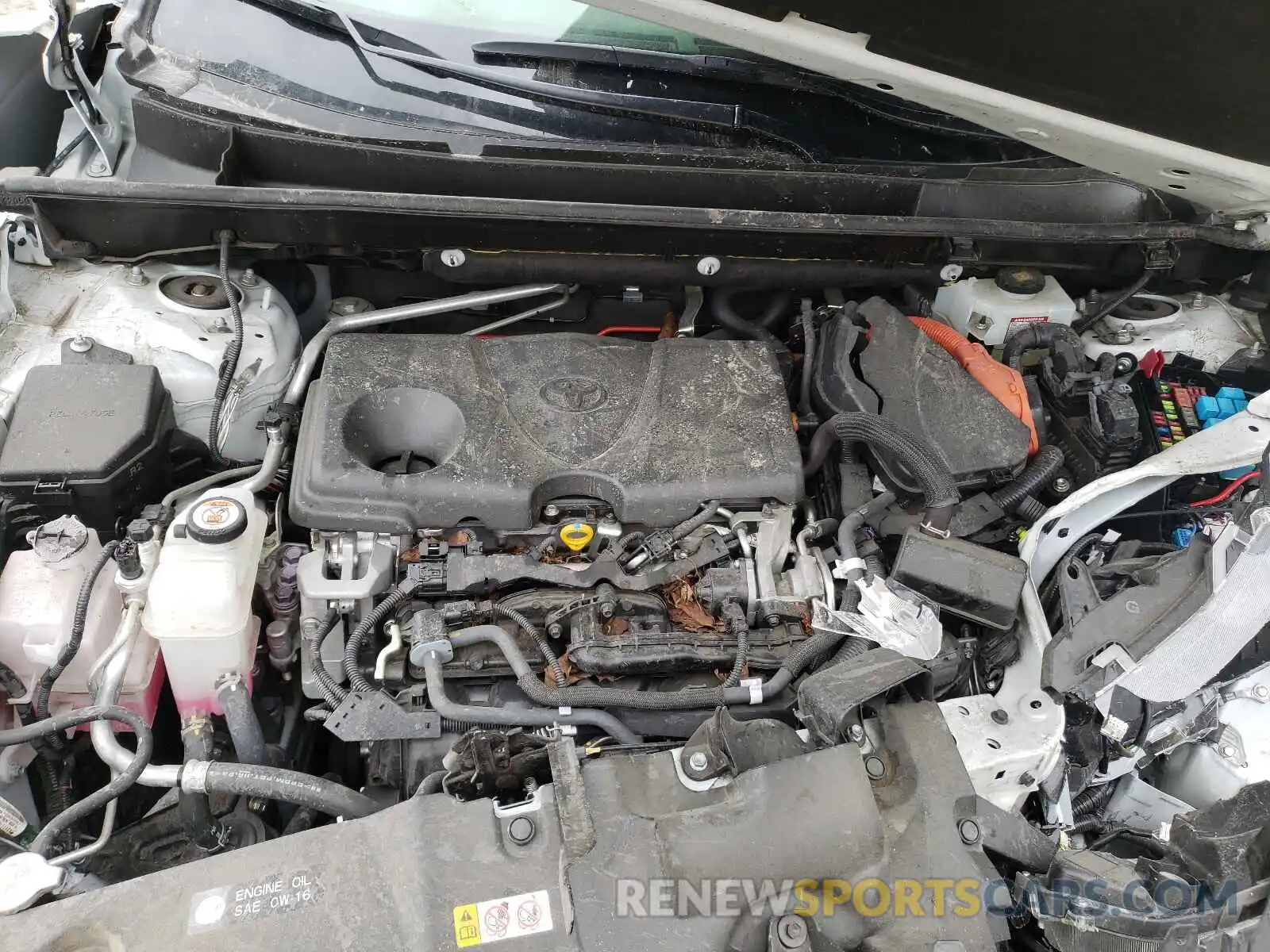 7 Photograph of a damaged car JTMEWRFV9KJ016173 TOYOTA RAV4 2019