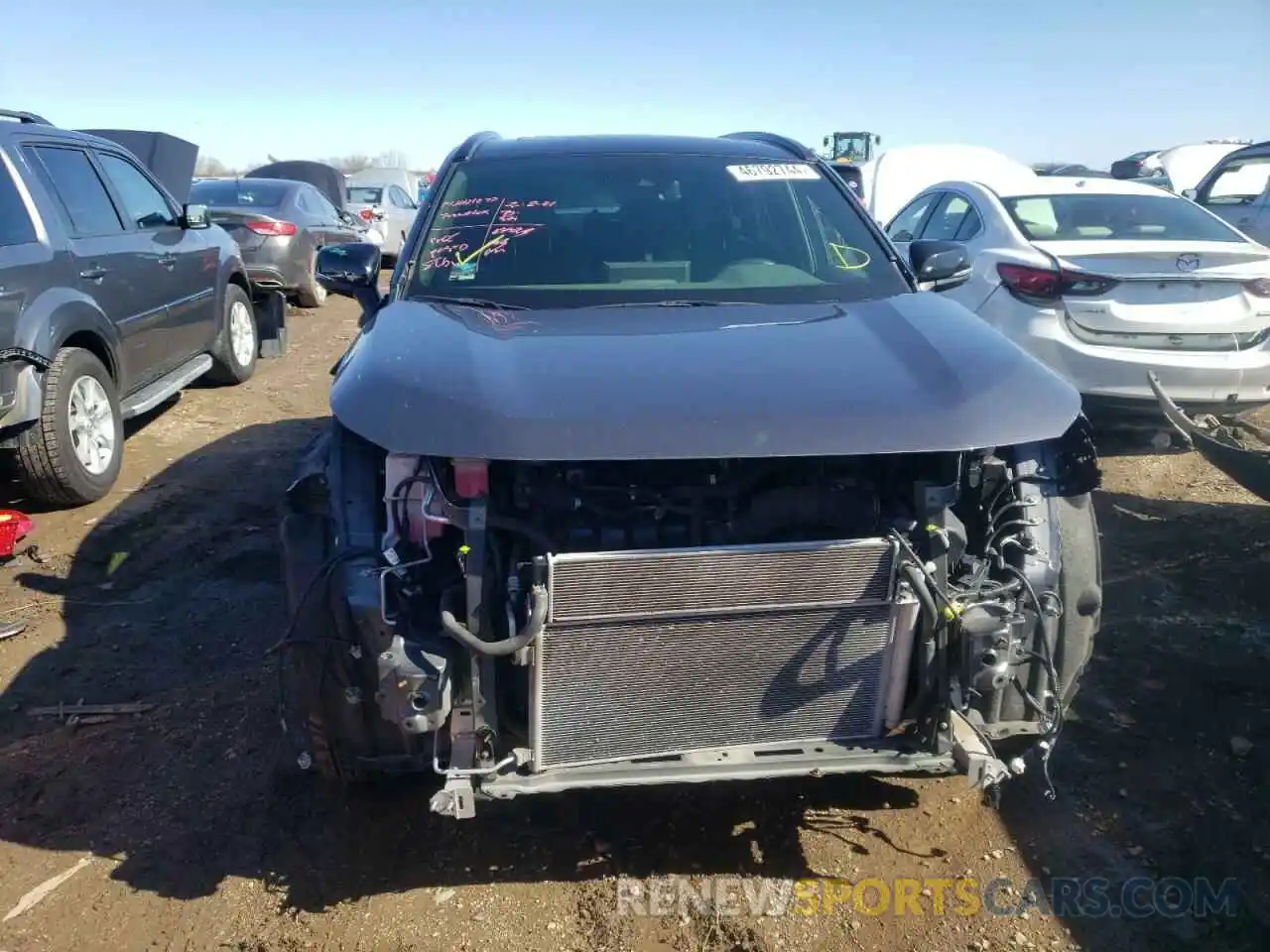 5 Photograph of a damaged car JTMEWRFV9KJ020918 TOYOTA RAV4 2019