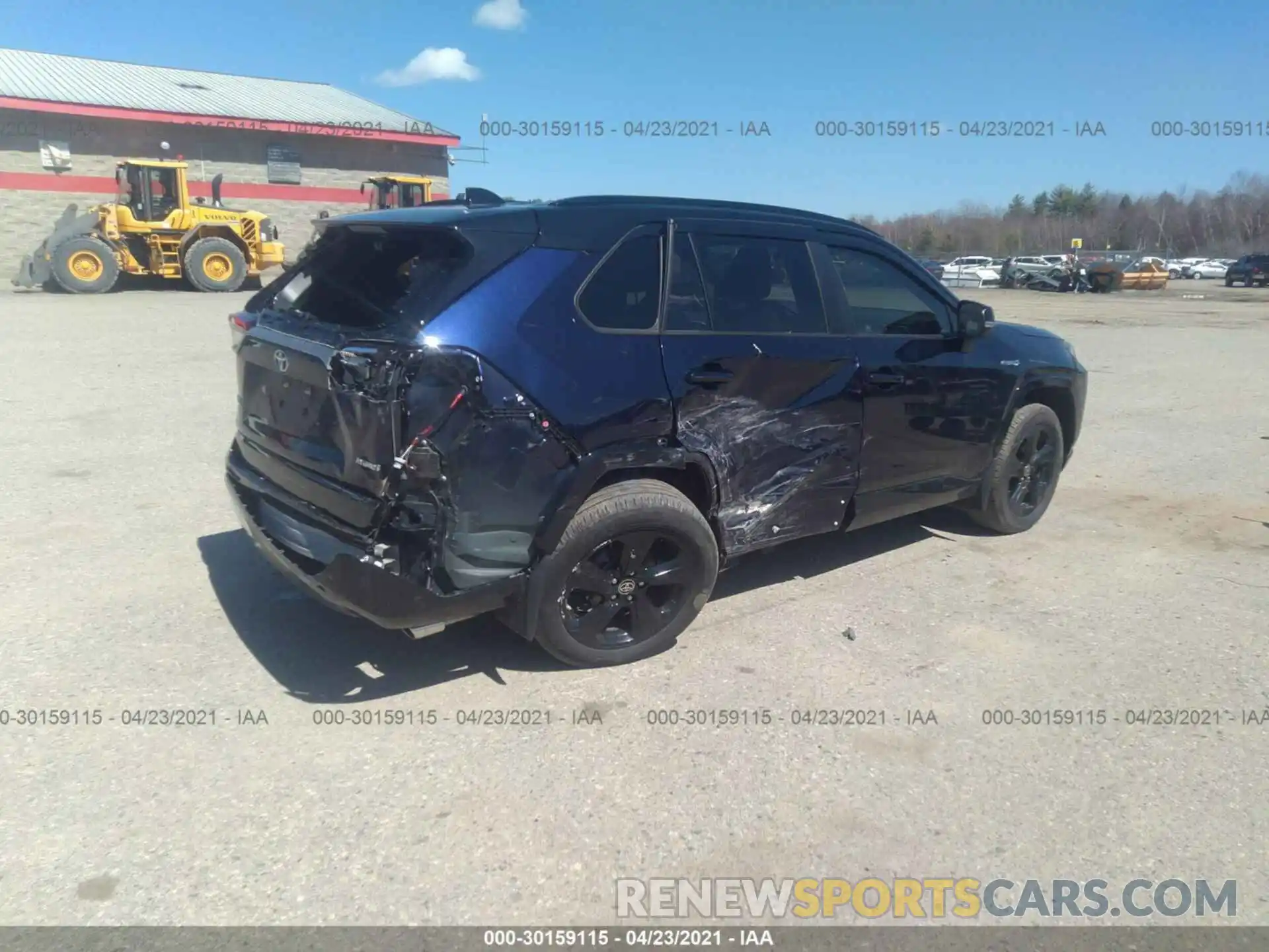 4 Photograph of a damaged car JTMEWRFV9KJ026640 TOYOTA RAV4 2019