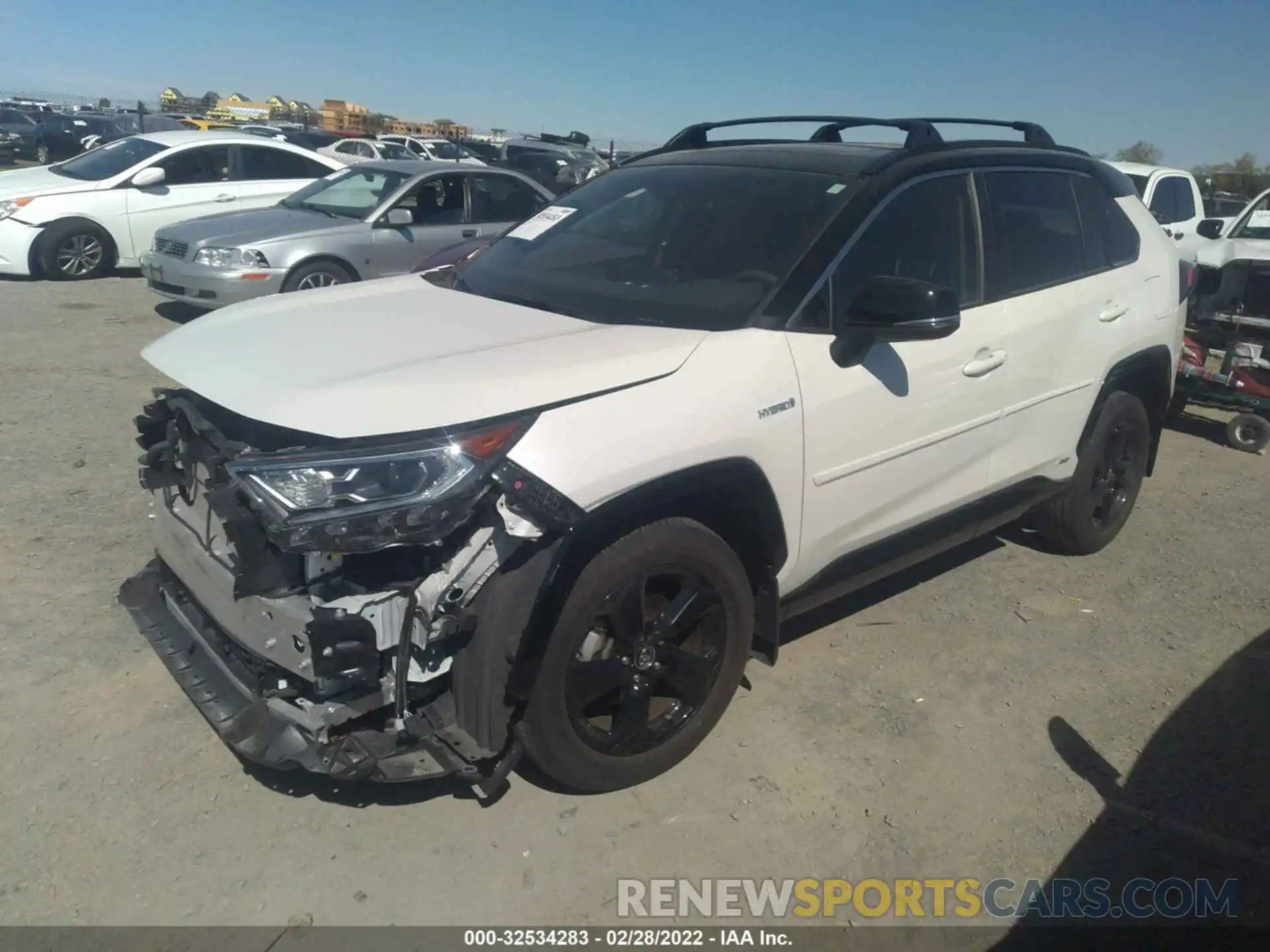 2 Фотография поврежденного автомобиля JTMEWRFVXKD509018 TOYOTA RAV4 2019