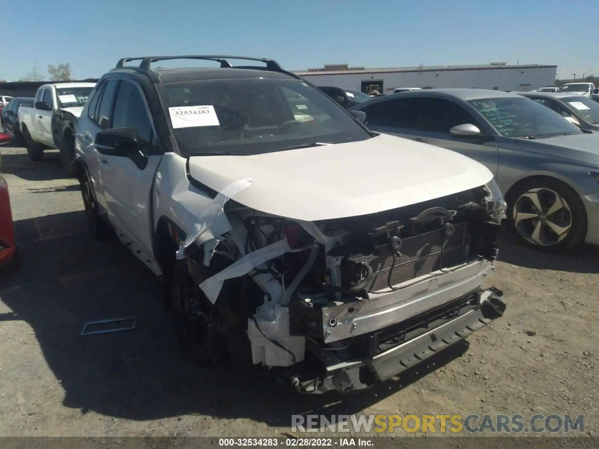 6 Photograph of a damaged car JTMEWRFVXKD509018 TOYOTA RAV4 2019