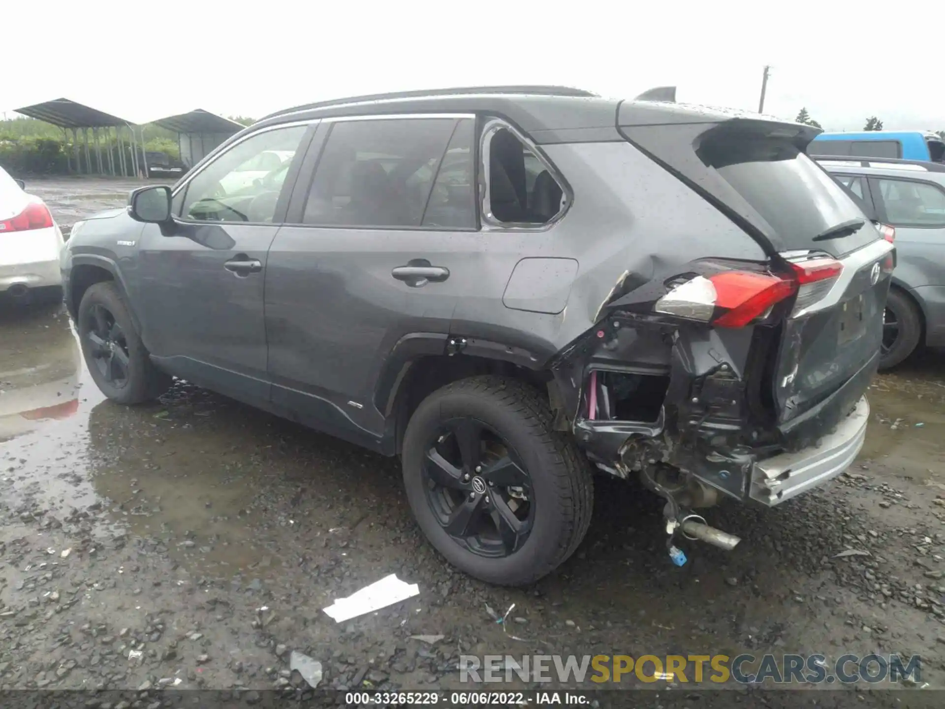 3 Photograph of a damaged car JTMEWRFVXKD510508 TOYOTA RAV4 2019