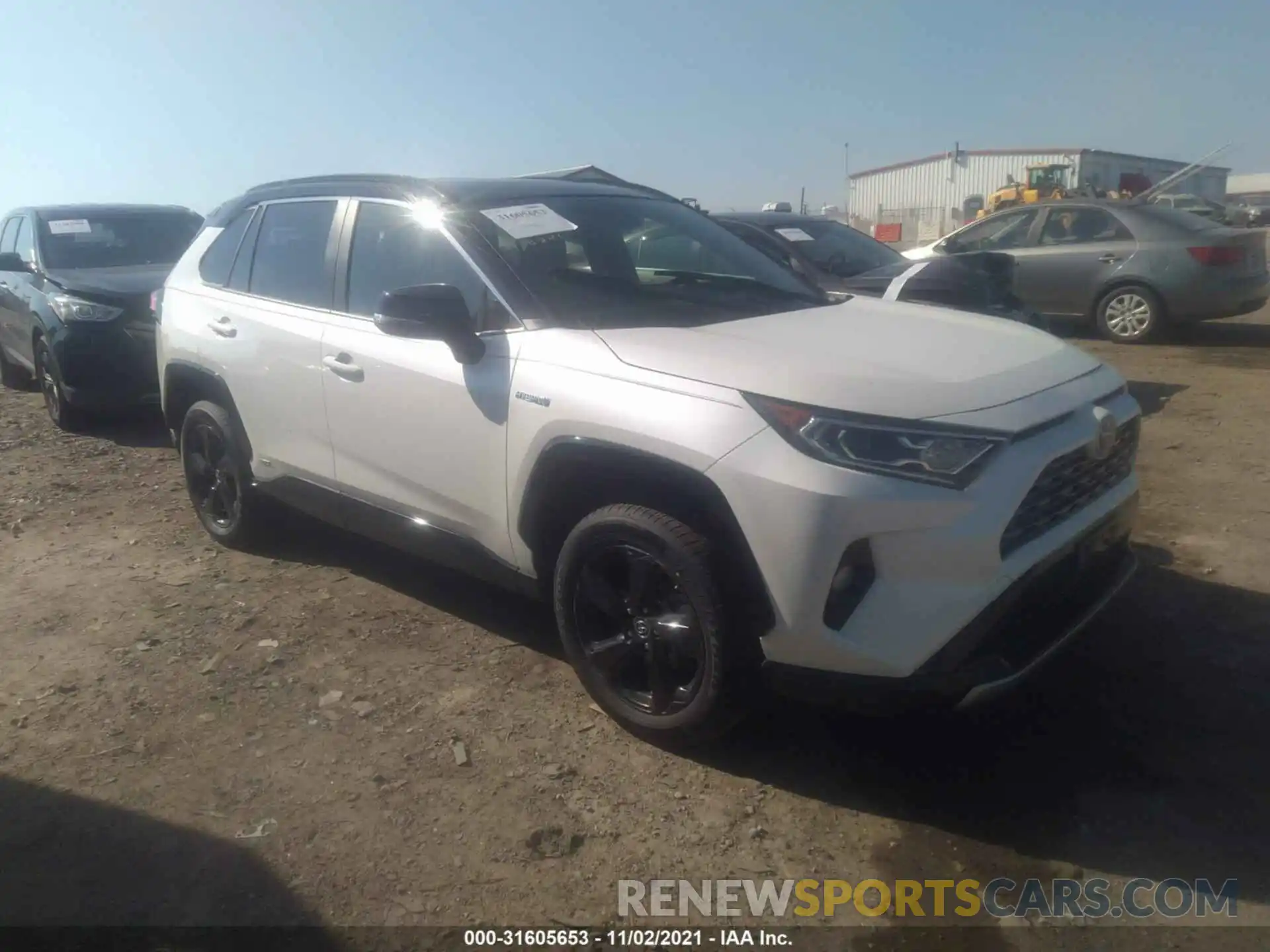 1 Photograph of a damaged car JTMEWRFVXKJ004291 TOYOTA RAV4 2019