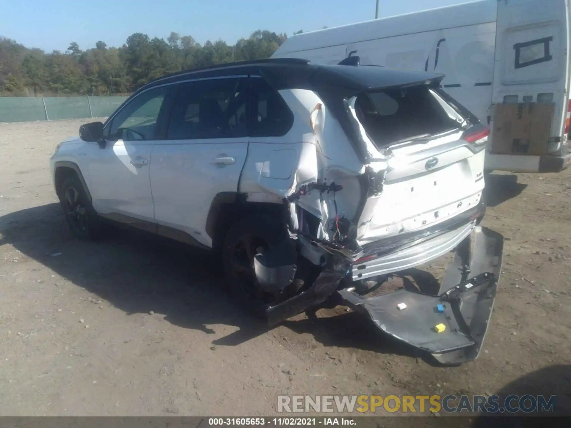 3 Photograph of a damaged car JTMEWRFVXKJ004291 TOYOTA RAV4 2019