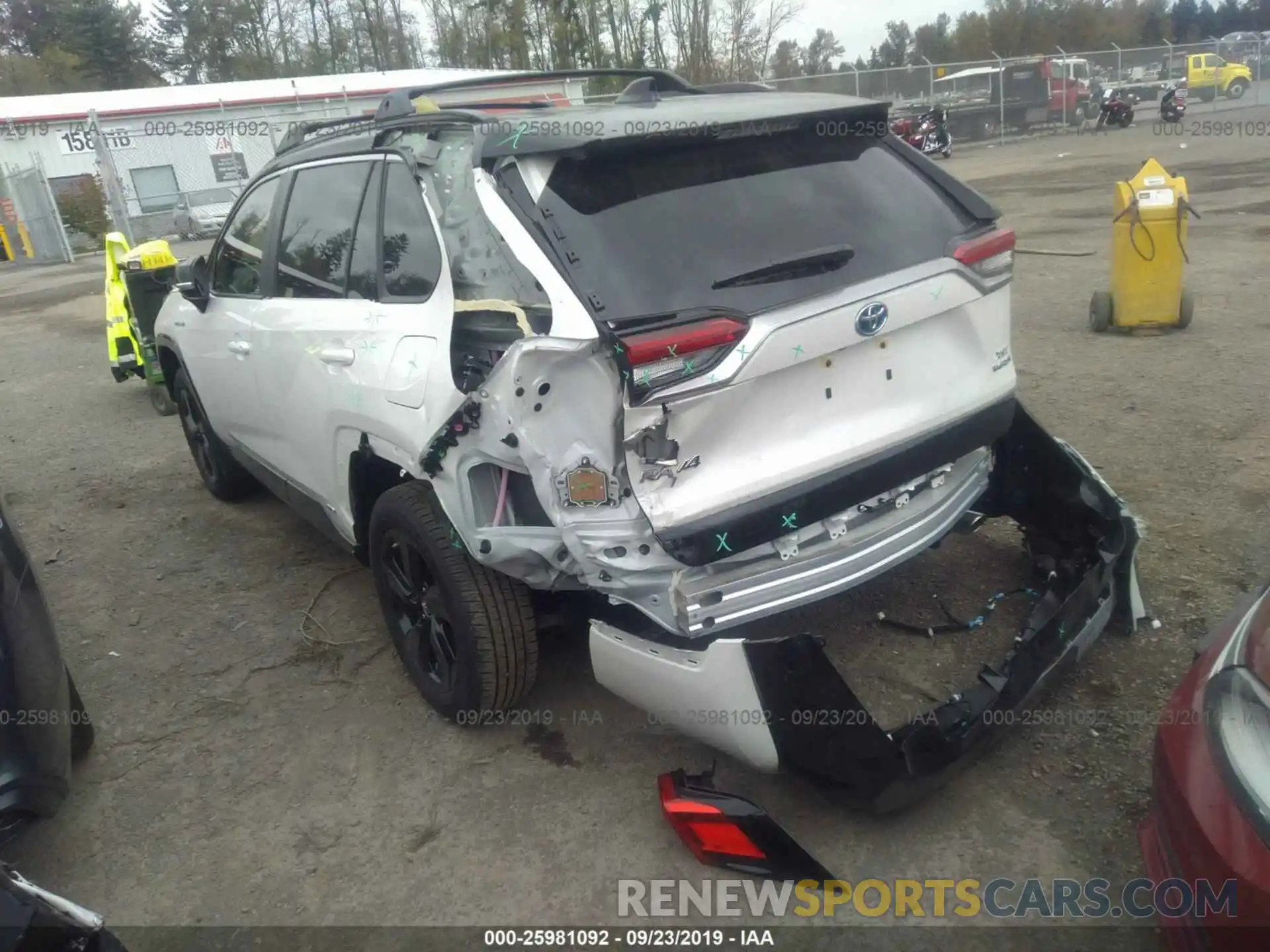 3 Photograph of a damaged car JTMEWRFVXKJ004985 TOYOTA RAV4 2019