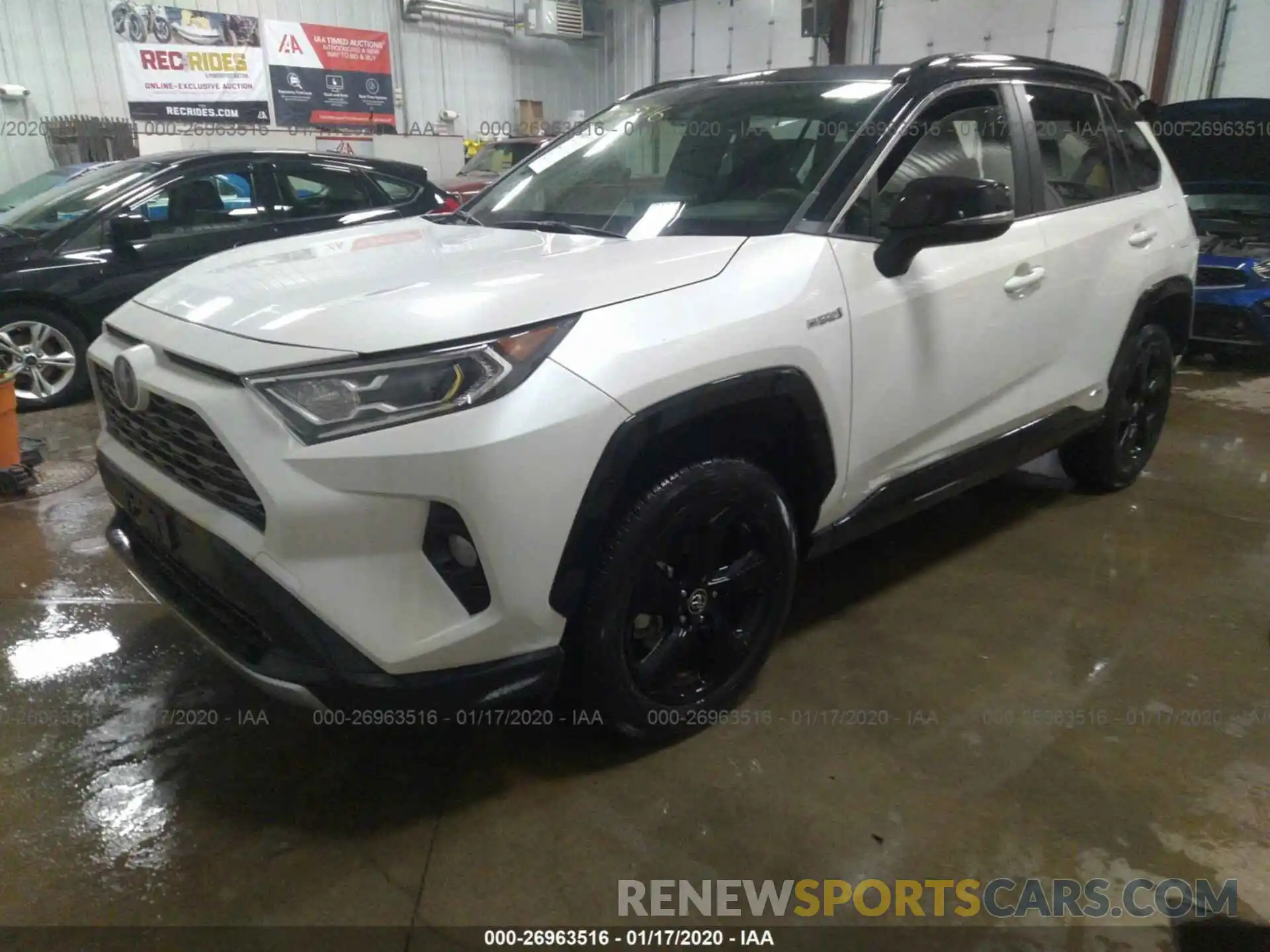 2 Photograph of a damaged car JTMEWRFVXKJ018630 TOYOTA RAV4 2019