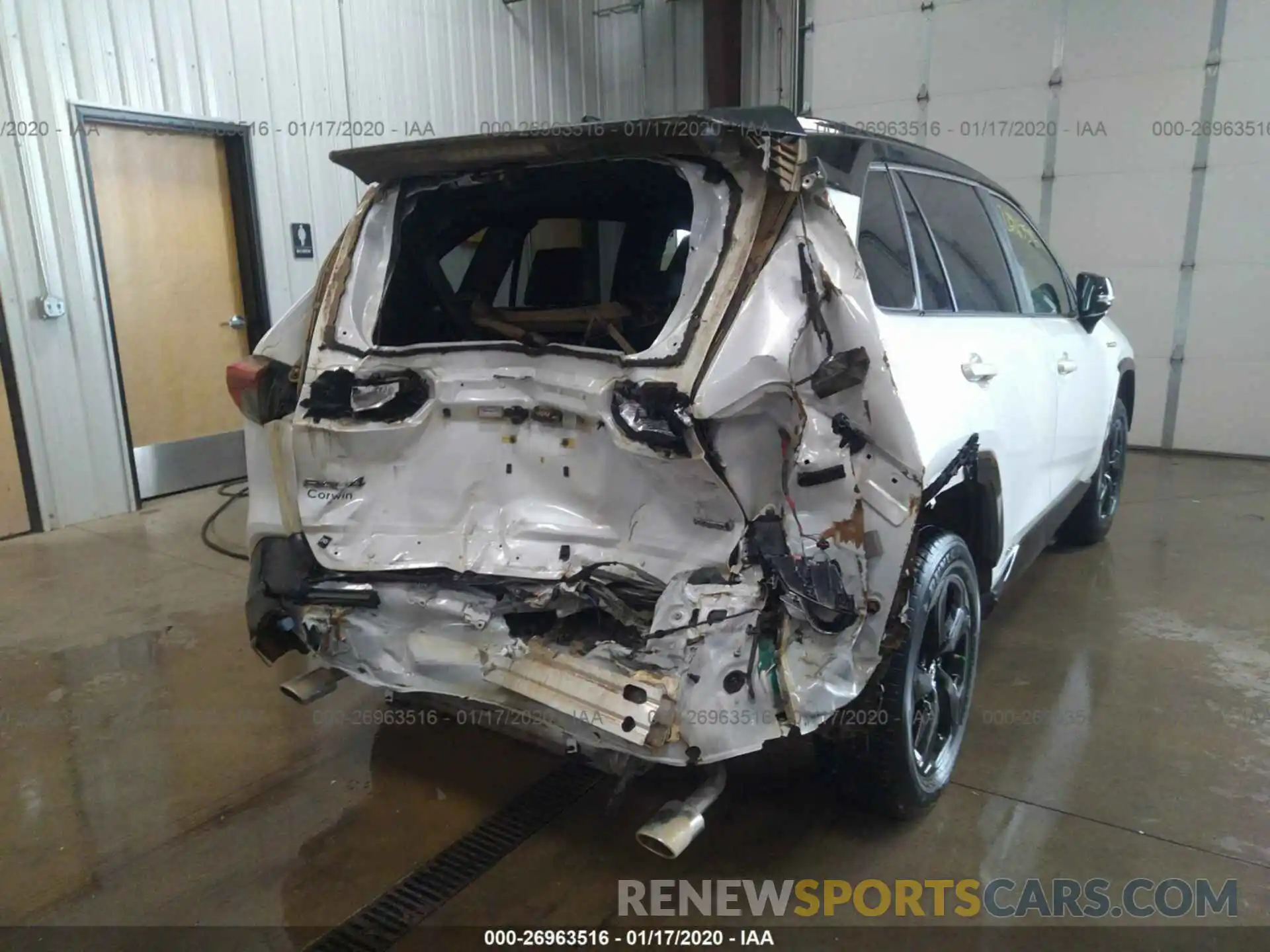 6 Photograph of a damaged car JTMEWRFVXKJ018630 TOYOTA RAV4 2019