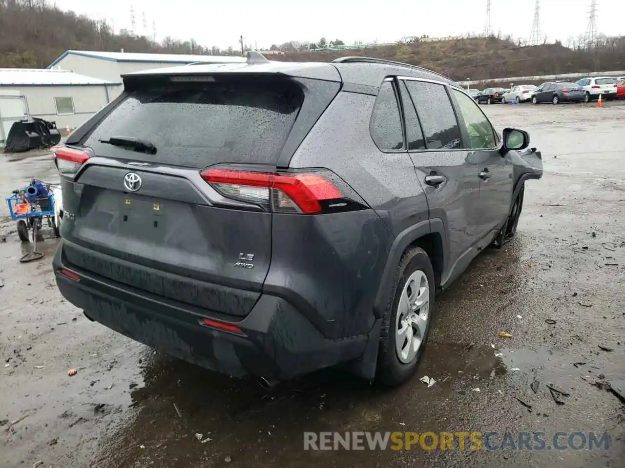 4 Photograph of a damaged car JTMF1RFV0KD005869 TOYOTA RAV4 2019