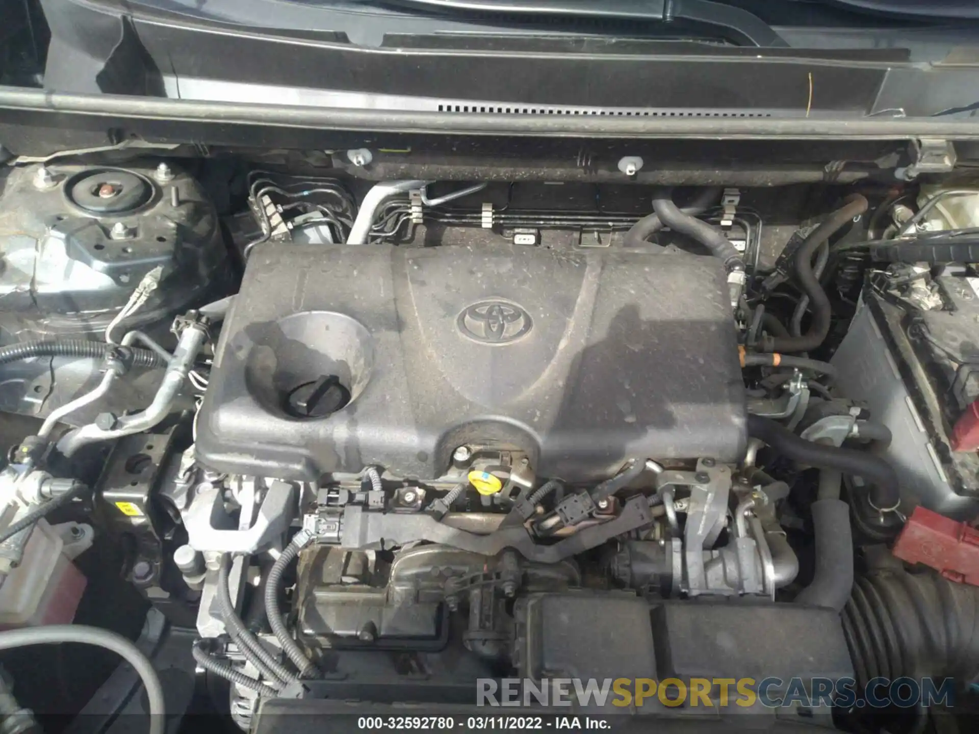 10 Фотография поврежденного автомобиля JTMF1RFV0KD025880 TOYOTA RAV4 2019