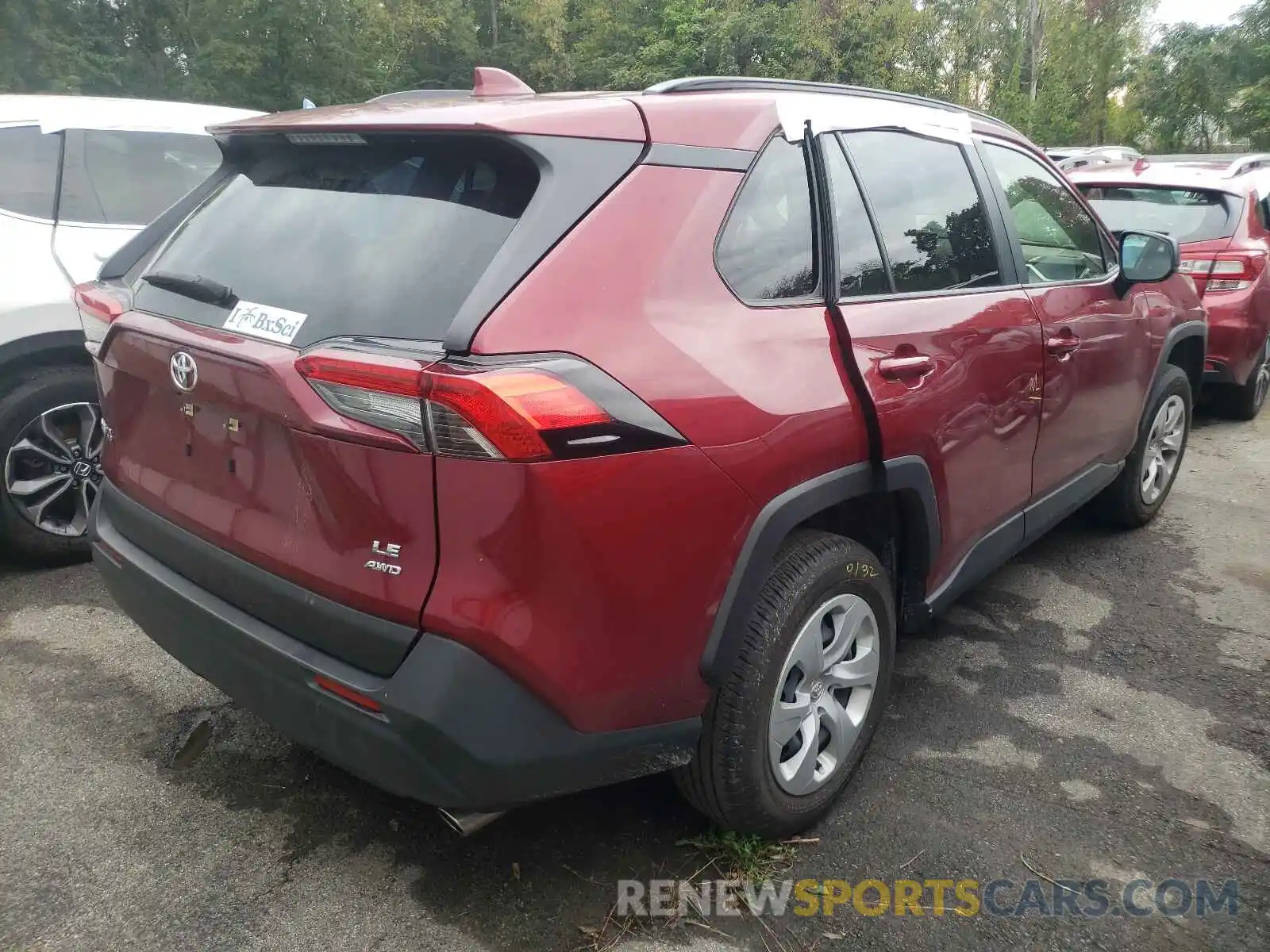 4 Фотография поврежденного автомобиля JTMF1RFV0KD032117 TOYOTA RAV4 2019