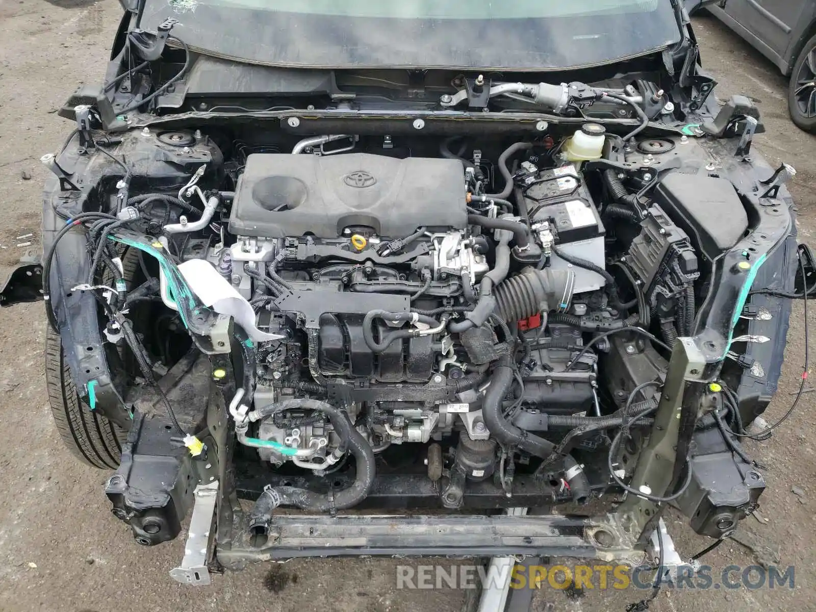 7 Фотография поврежденного автомобиля JTMF1RFV0KD034305 TOYOTA RAV4 2019