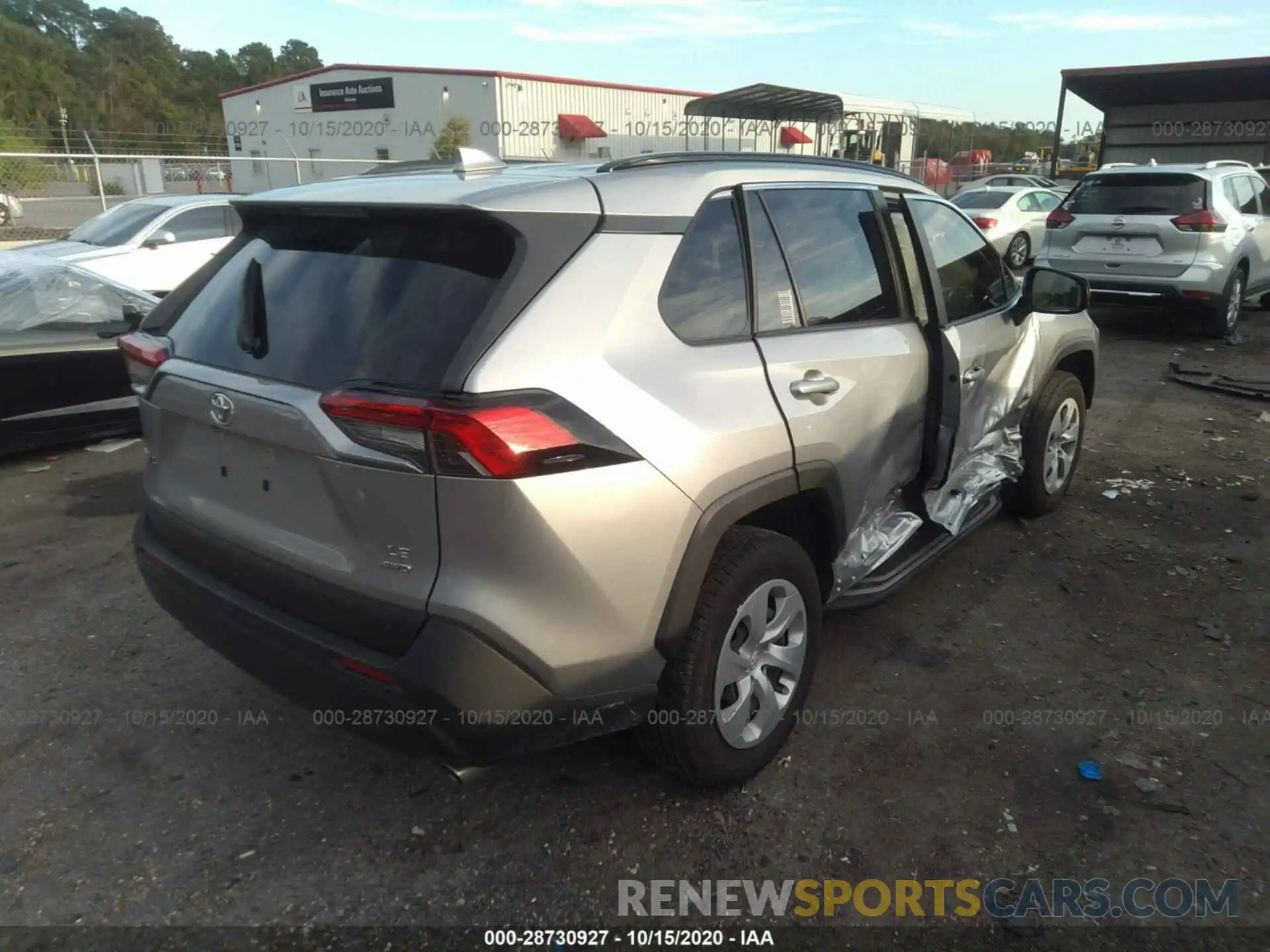 4 Photograph of a damaged car JTMF1RFV0KD039827 TOYOTA RAV4 2019