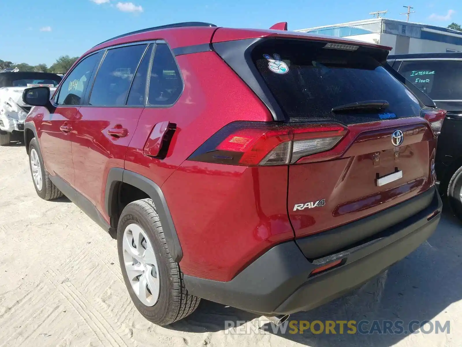 3 Фотография поврежденного автомобиля JTMF1RFV0KD042100 TOYOTA RAV4 2019