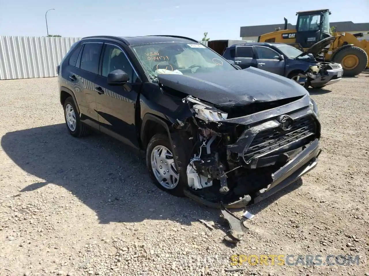 1 Photograph of a damaged car JTMF1RFV0KD044171 TOYOTA RAV4 2019