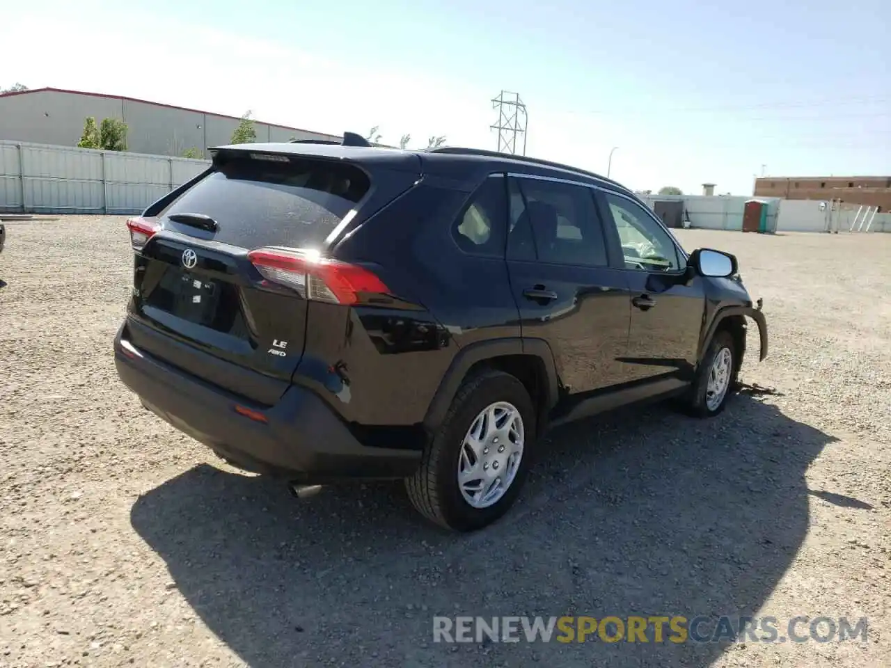 4 Photograph of a damaged car JTMF1RFV0KD044171 TOYOTA RAV4 2019