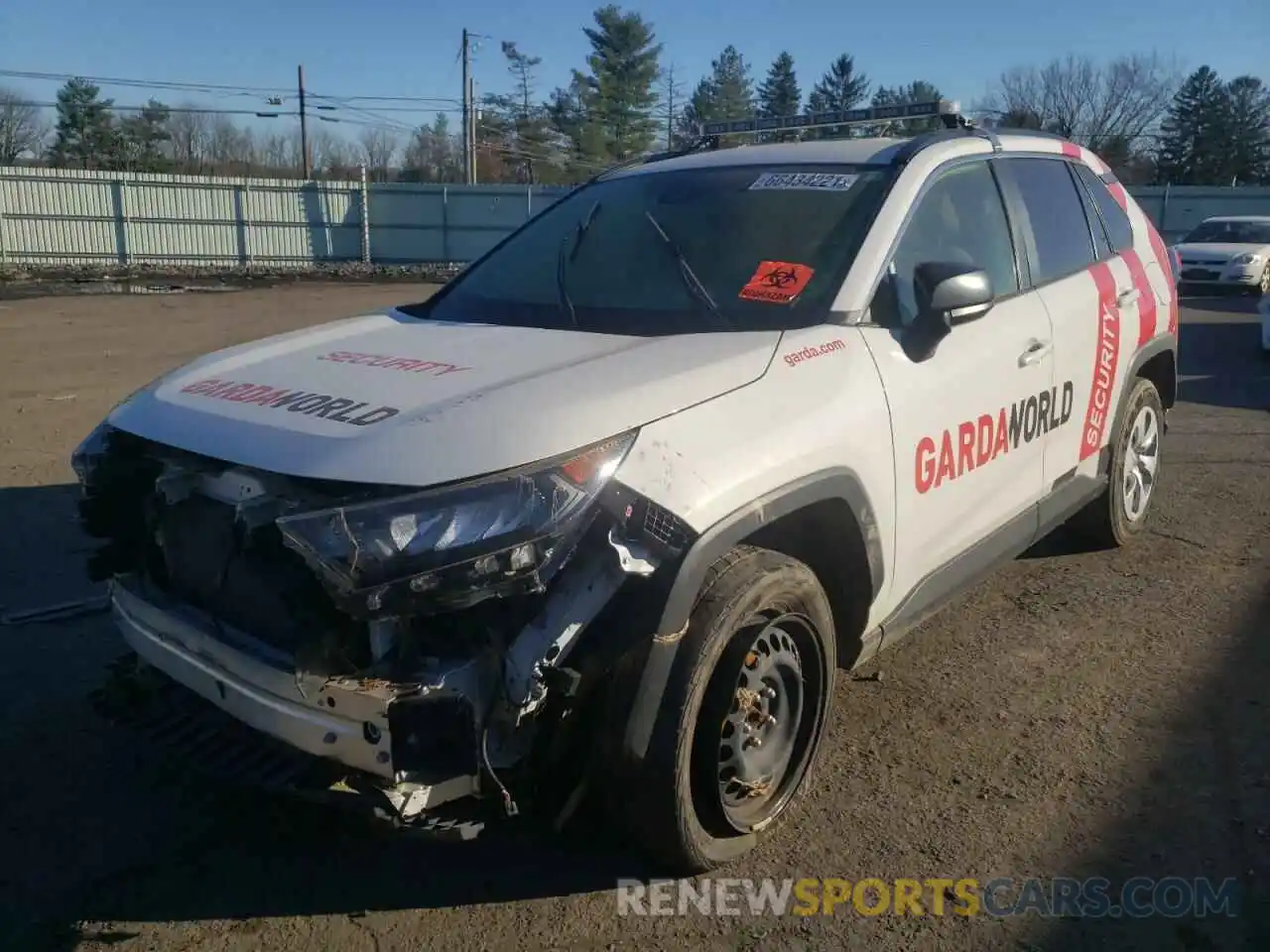 2 Photograph of a damaged car JTMF1RFV0KD046583 TOYOTA RAV4 2019