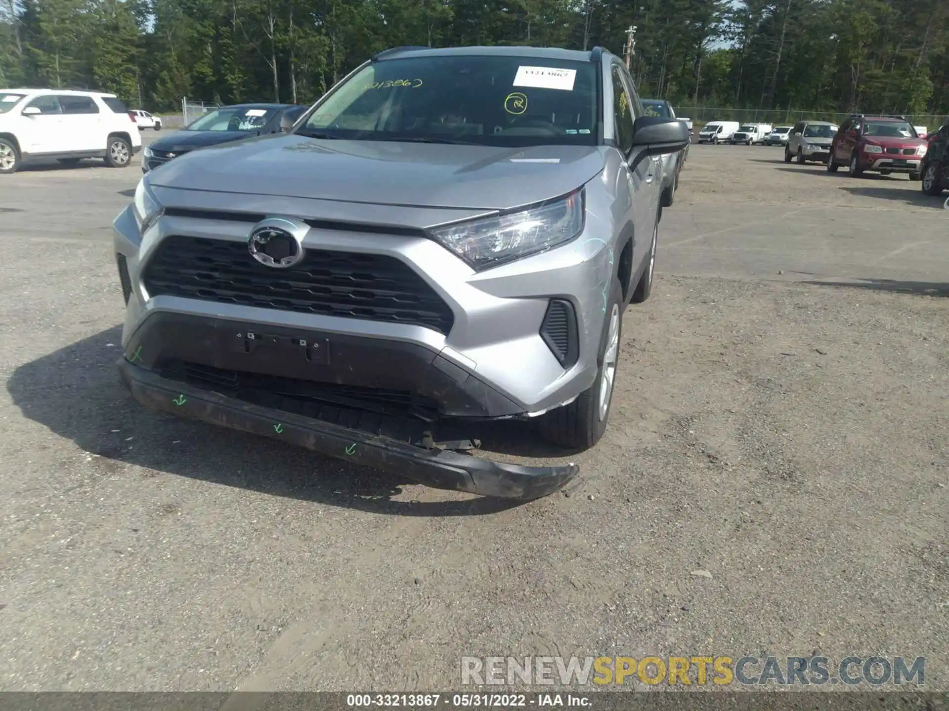 6 Photograph of a damaged car JTMF1RFV0KD047555 TOYOTA RAV4 2019