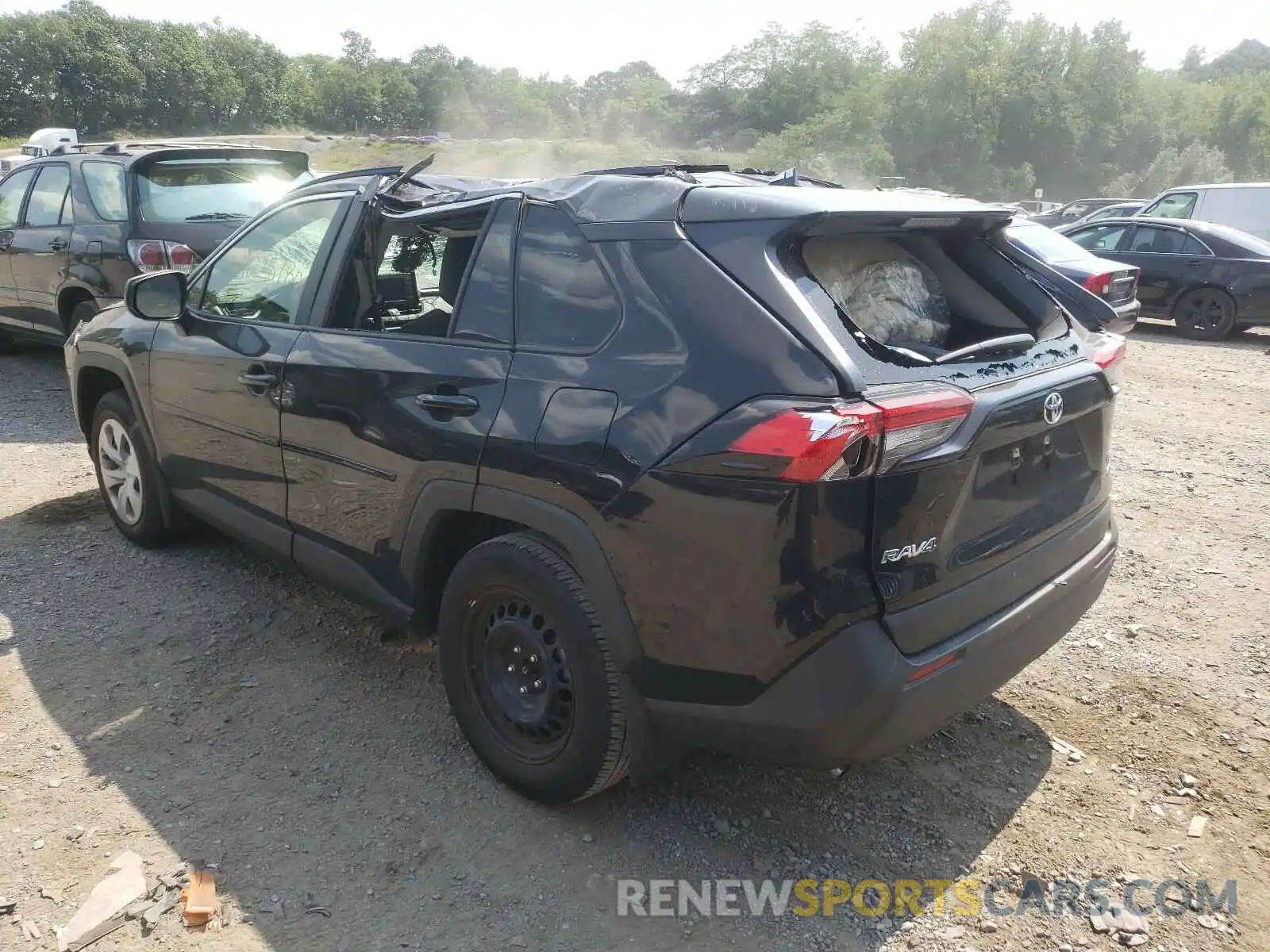 3 Фотография поврежденного автомобиля JTMF1RFV0KD500251 TOYOTA RAV4 2019