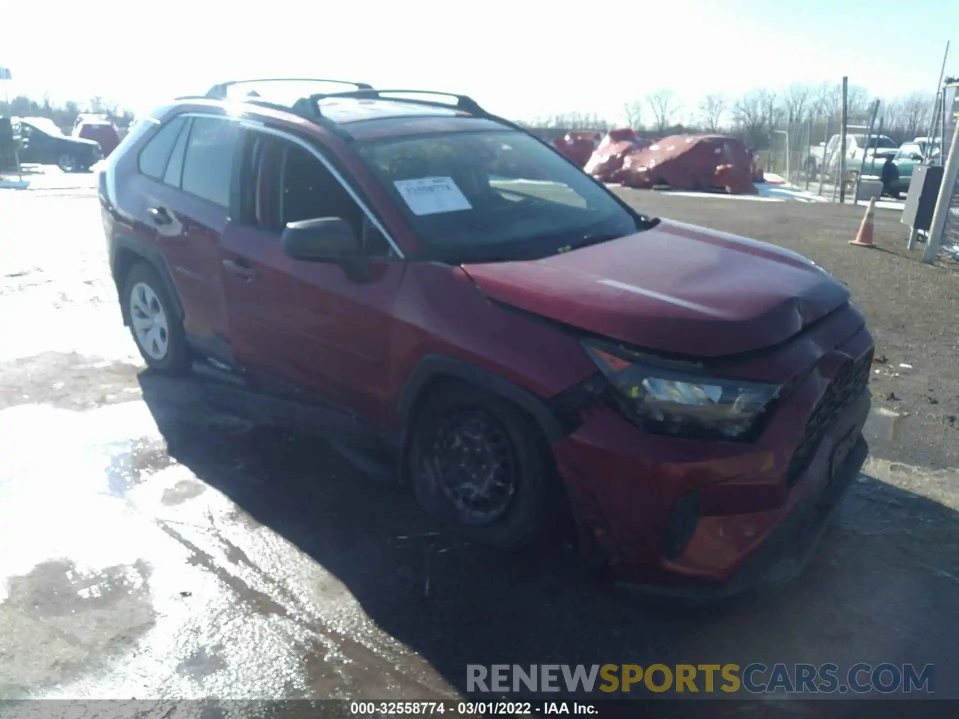 1 Фотография поврежденного автомобиля JTMF1RFV0KD502839 TOYOTA RAV4 2019