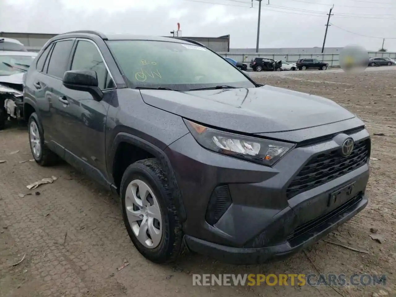 1 Photograph of a damaged car JTMF1RFV0KD503098 TOYOTA RAV4 2019