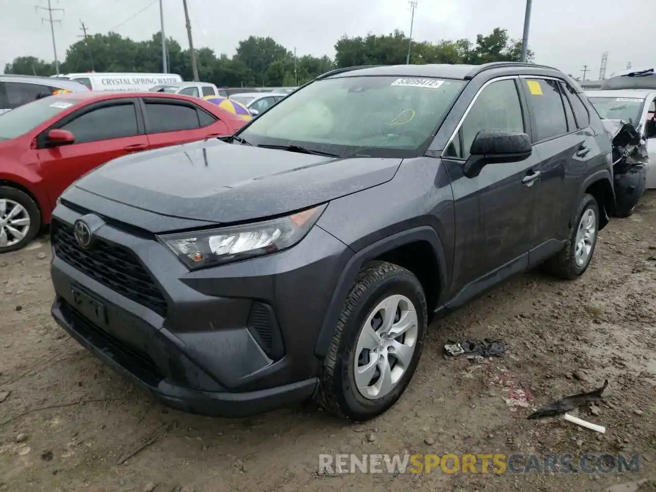 2 Фотография поврежденного автомобиля JTMF1RFV0KD503098 TOYOTA RAV4 2019