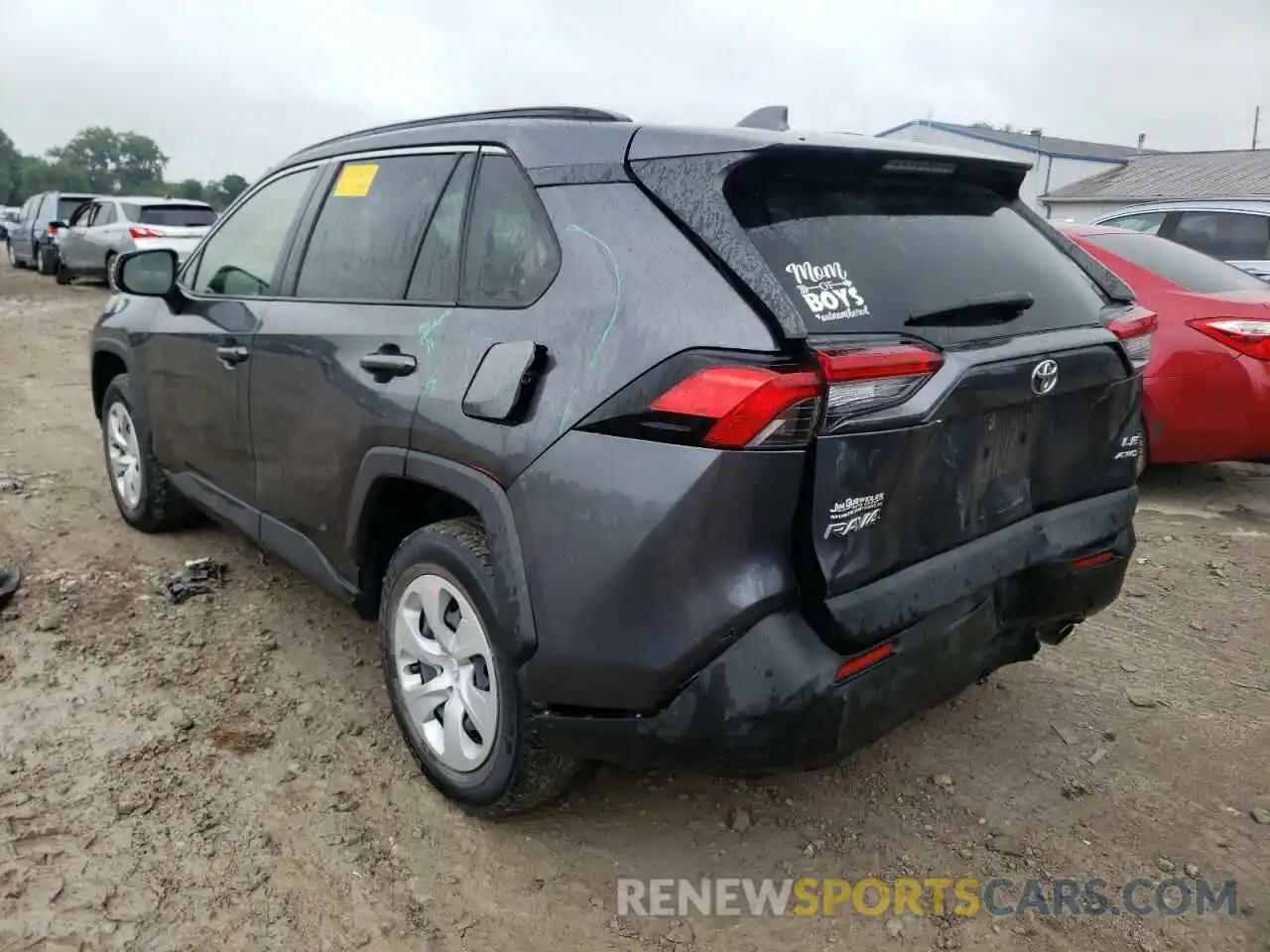 3 Фотография поврежденного автомобиля JTMF1RFV0KD503098 TOYOTA RAV4 2019