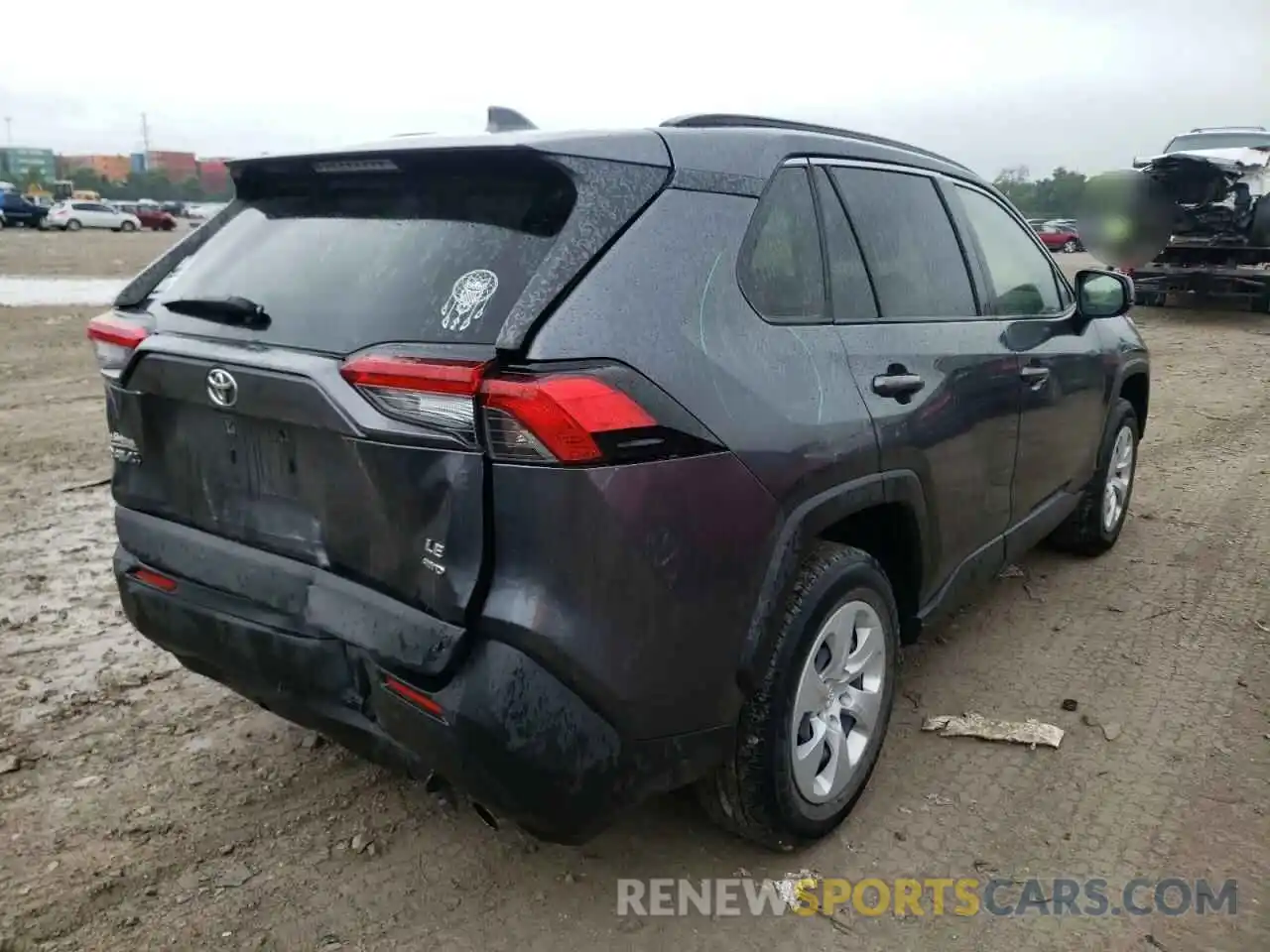 4 Photograph of a damaged car JTMF1RFV0KD503098 TOYOTA RAV4 2019