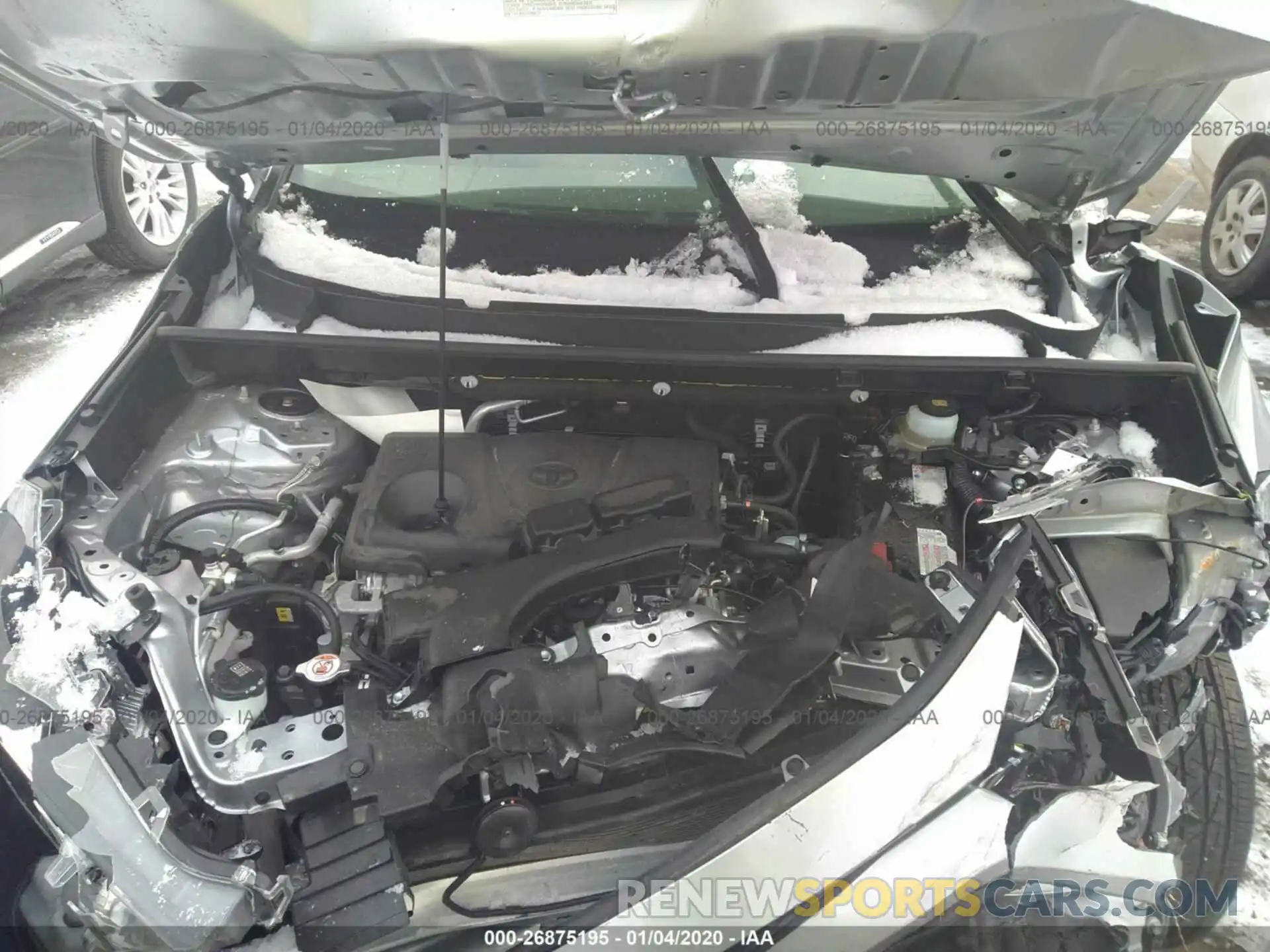 10 Photograph of a damaged car JTMF1RFV0KD509872 TOYOTA RAV4 2019