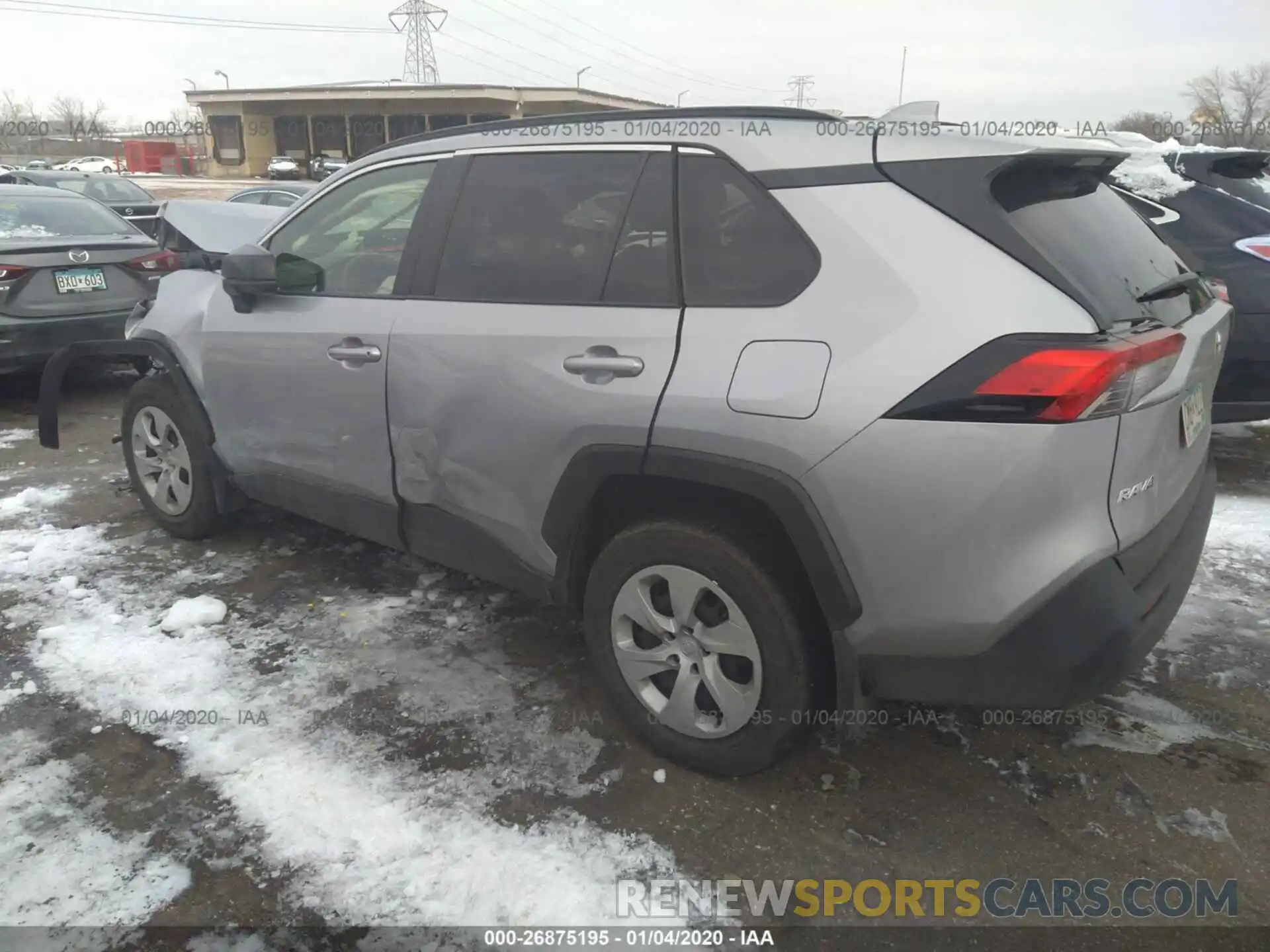 3 Photograph of a damaged car JTMF1RFV0KD509872 TOYOTA RAV4 2019