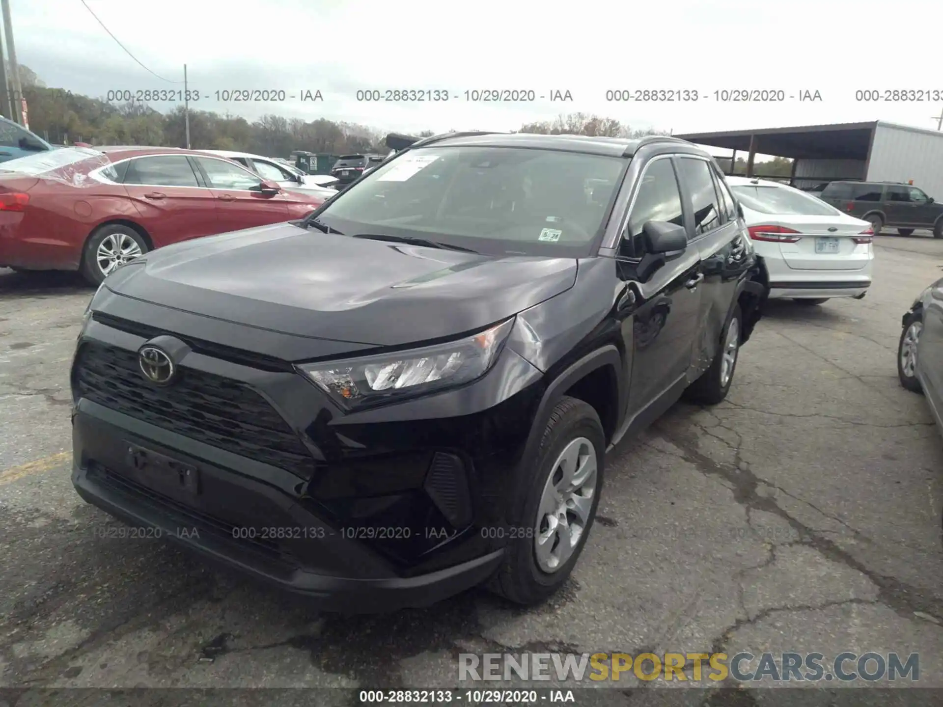 2 Photograph of a damaged car JTMF1RFV0KD511931 TOYOTA RAV4 2019