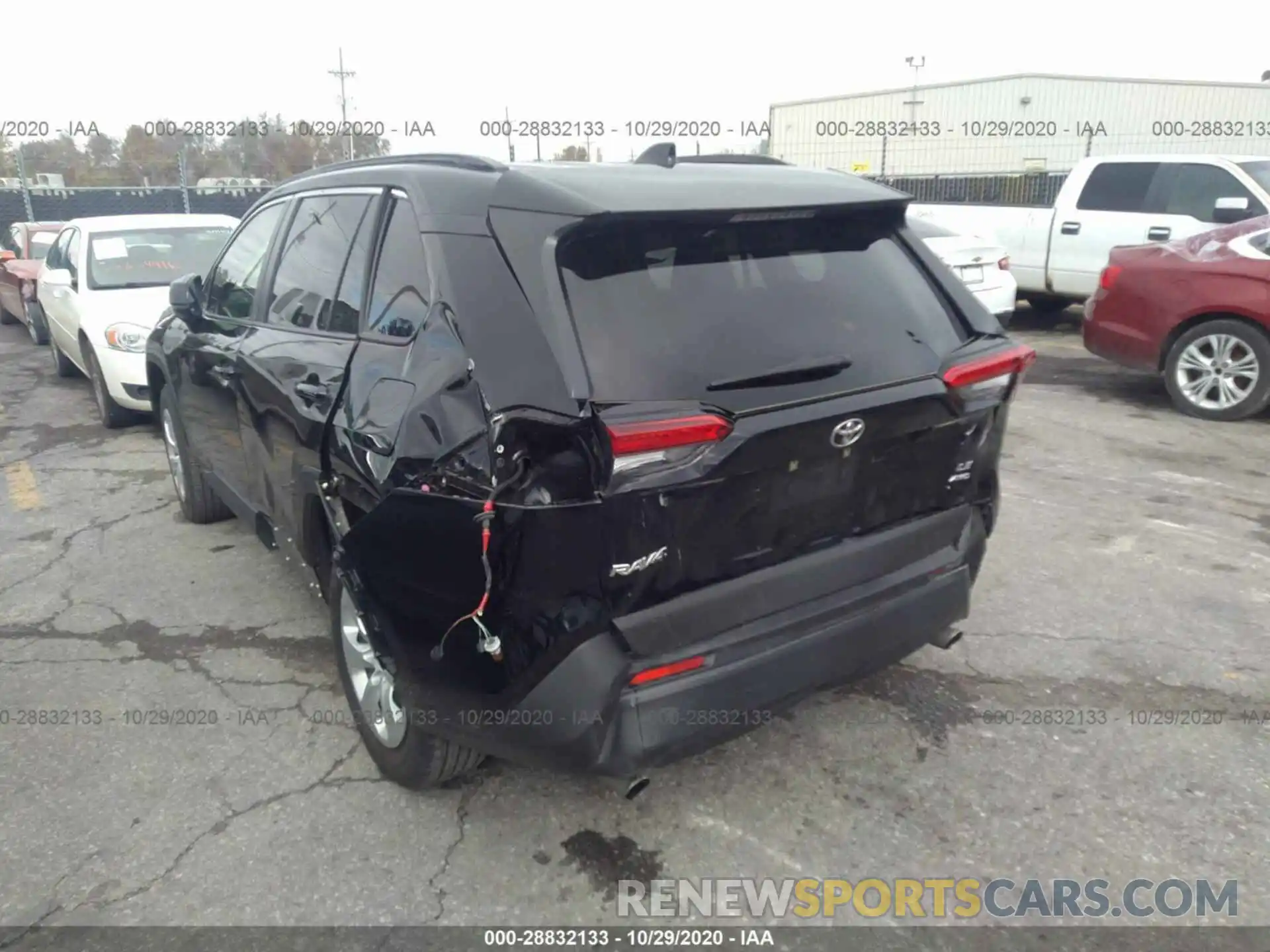 6 Photograph of a damaged car JTMF1RFV0KD511931 TOYOTA RAV4 2019