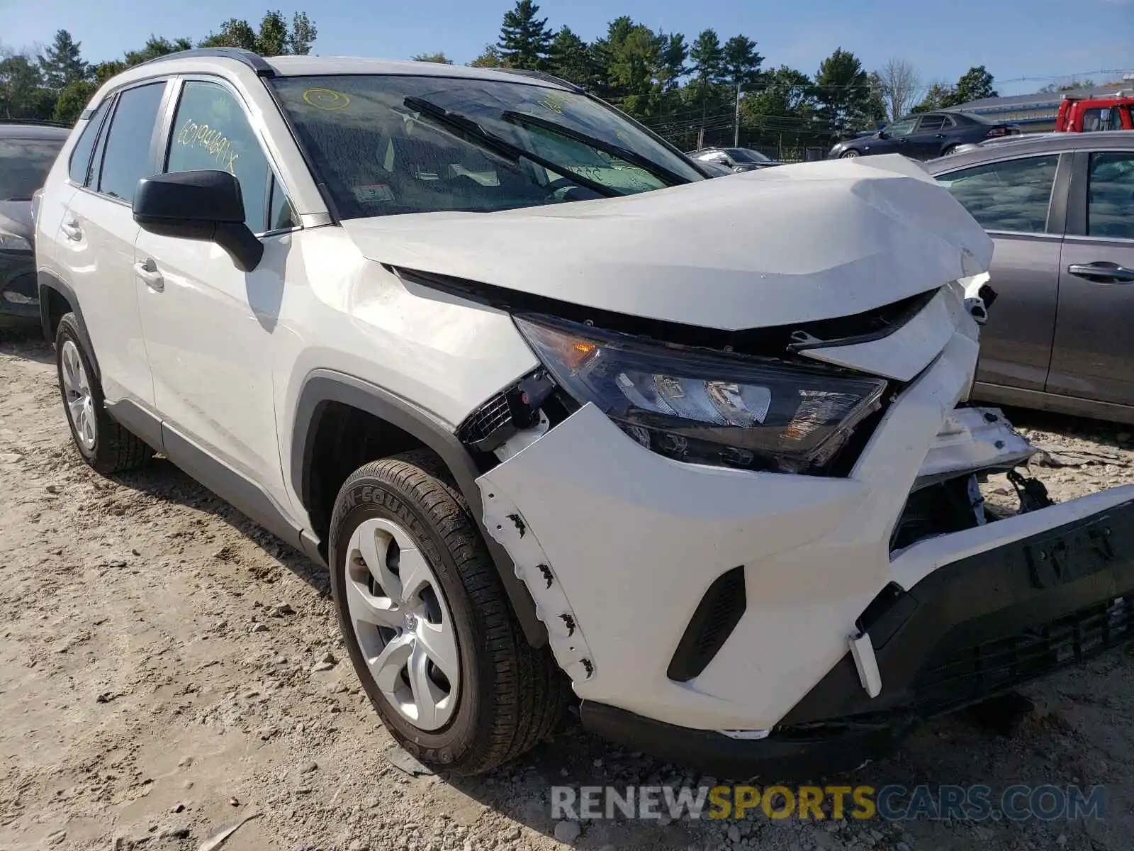 1 Photograph of a damaged car JTMF1RFV0KD512030 TOYOTA RAV4 2019