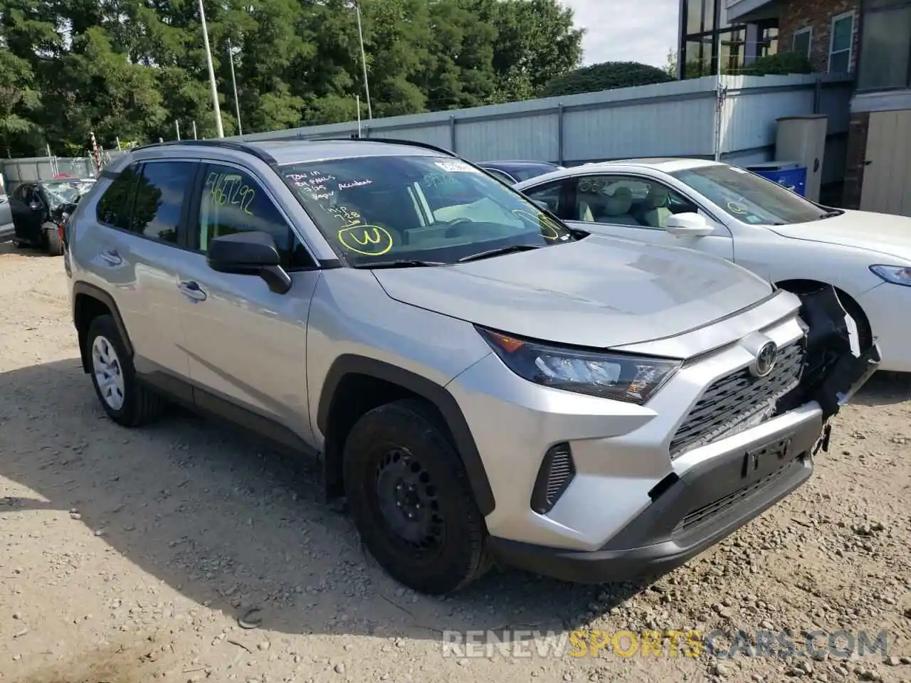 1 Фотография поврежденного автомобиля JTMF1RFV0KJ006179 TOYOTA RAV4 2019