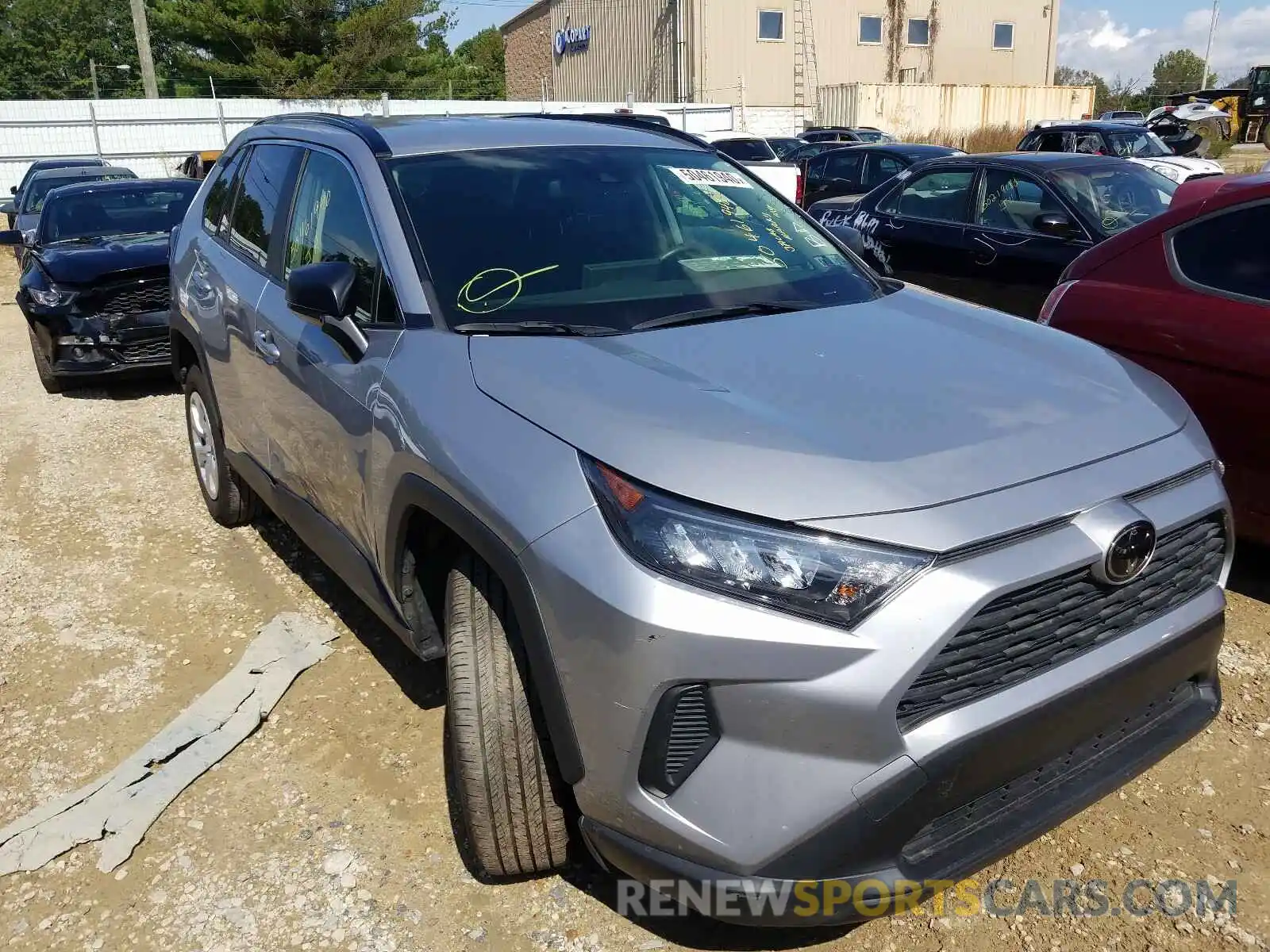 1 Photograph of a damaged car JTMF1RFV1KD004911 TOYOTA RAV4 2019